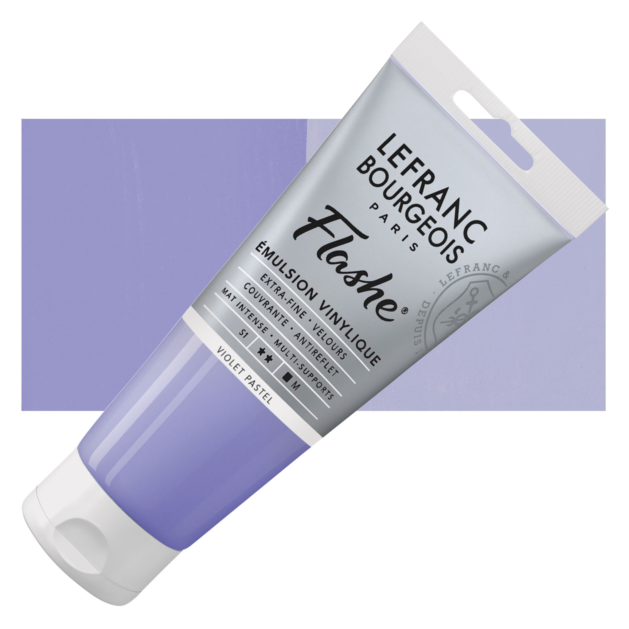 Lefranc & Bourgeois Flashe Vinyl Paint - Pastel Violet, 80 ml