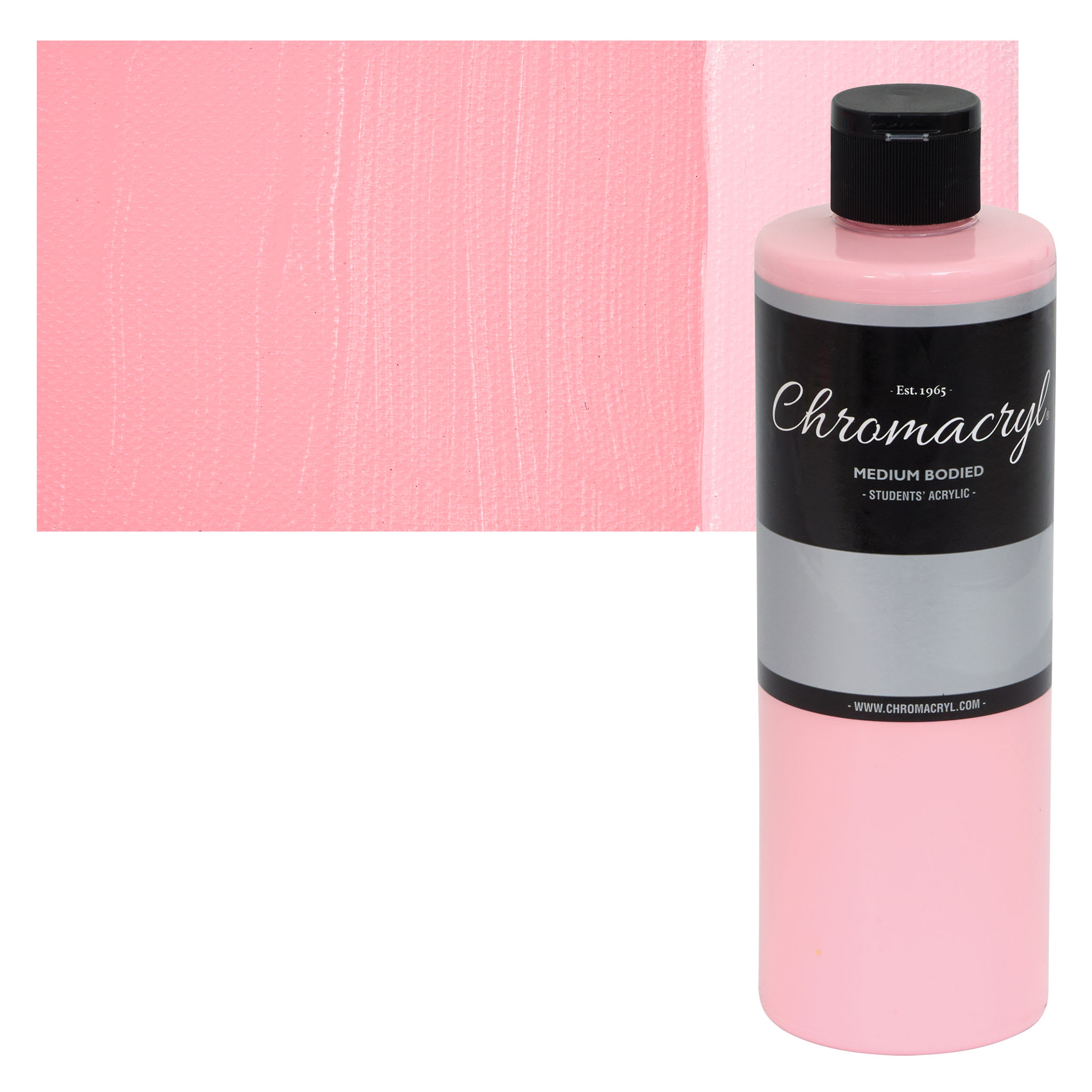 Chromacryl Students' Acrylics - Pastel Pink, 16 oz bottle