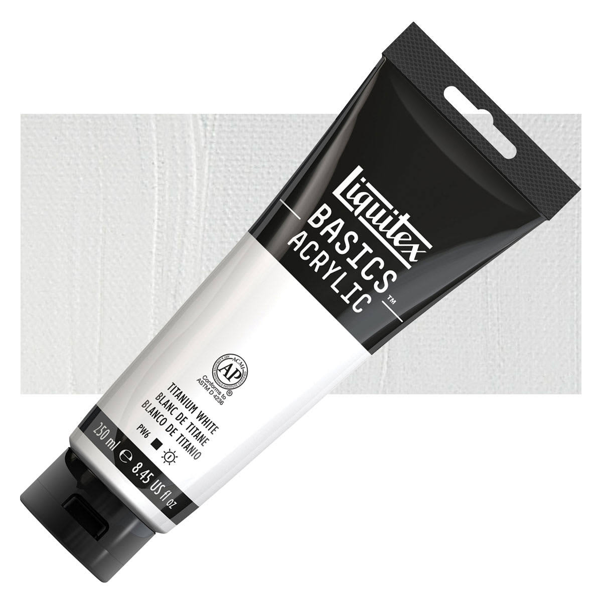 12 Pack: Liquitex® BASICS® Acrylic Paint, 8.5 oz in Titanium White | 8.45 fl oz
