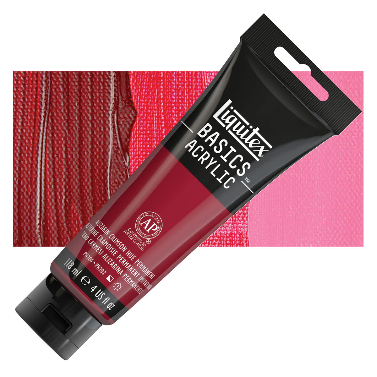 Liquitex® BASICS® 4 oz Acrylic Paint in 116 Alizarin Crimson Hue | 4 fl oz