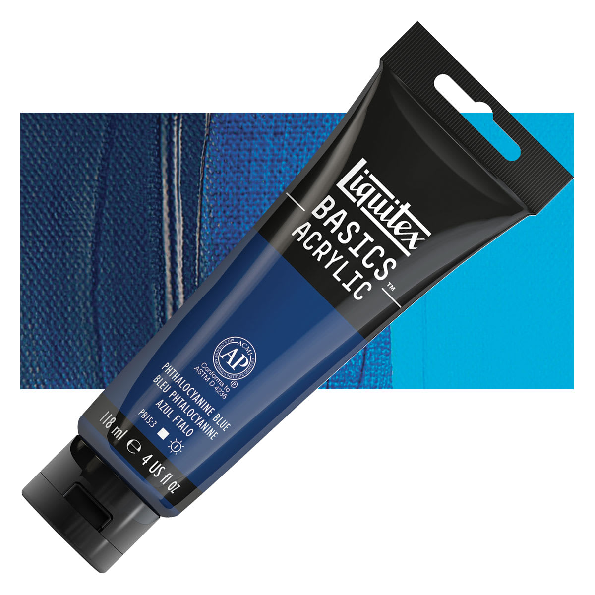 Liquitex Basics - Phthalo Blue, 4 oz tube