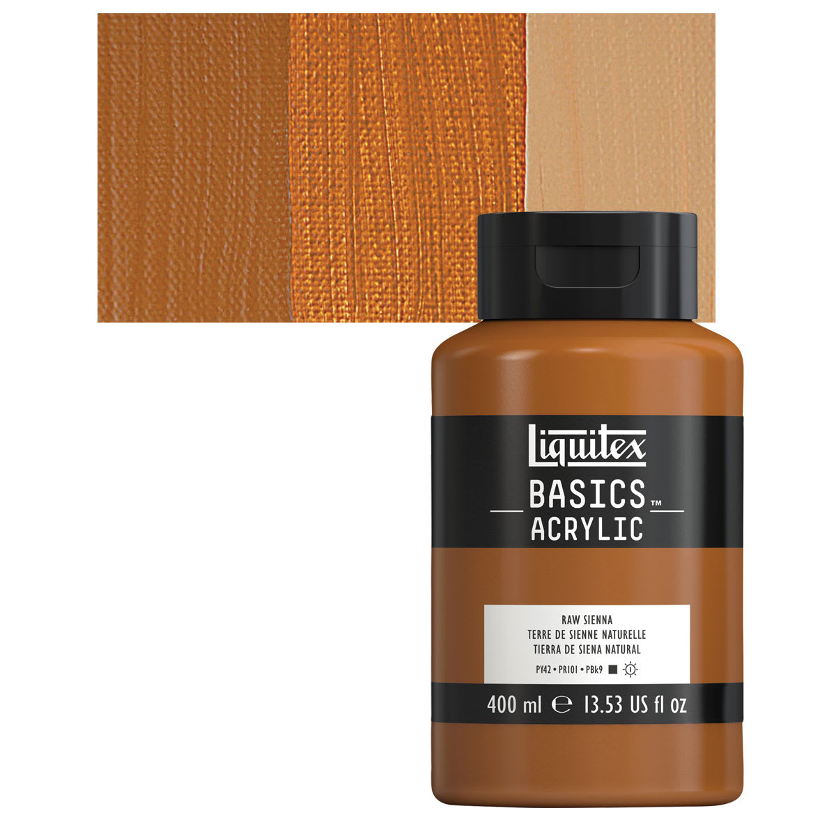 Liquitex Basics - Raw Sienna, 13.5 oz Squeeze Bottle