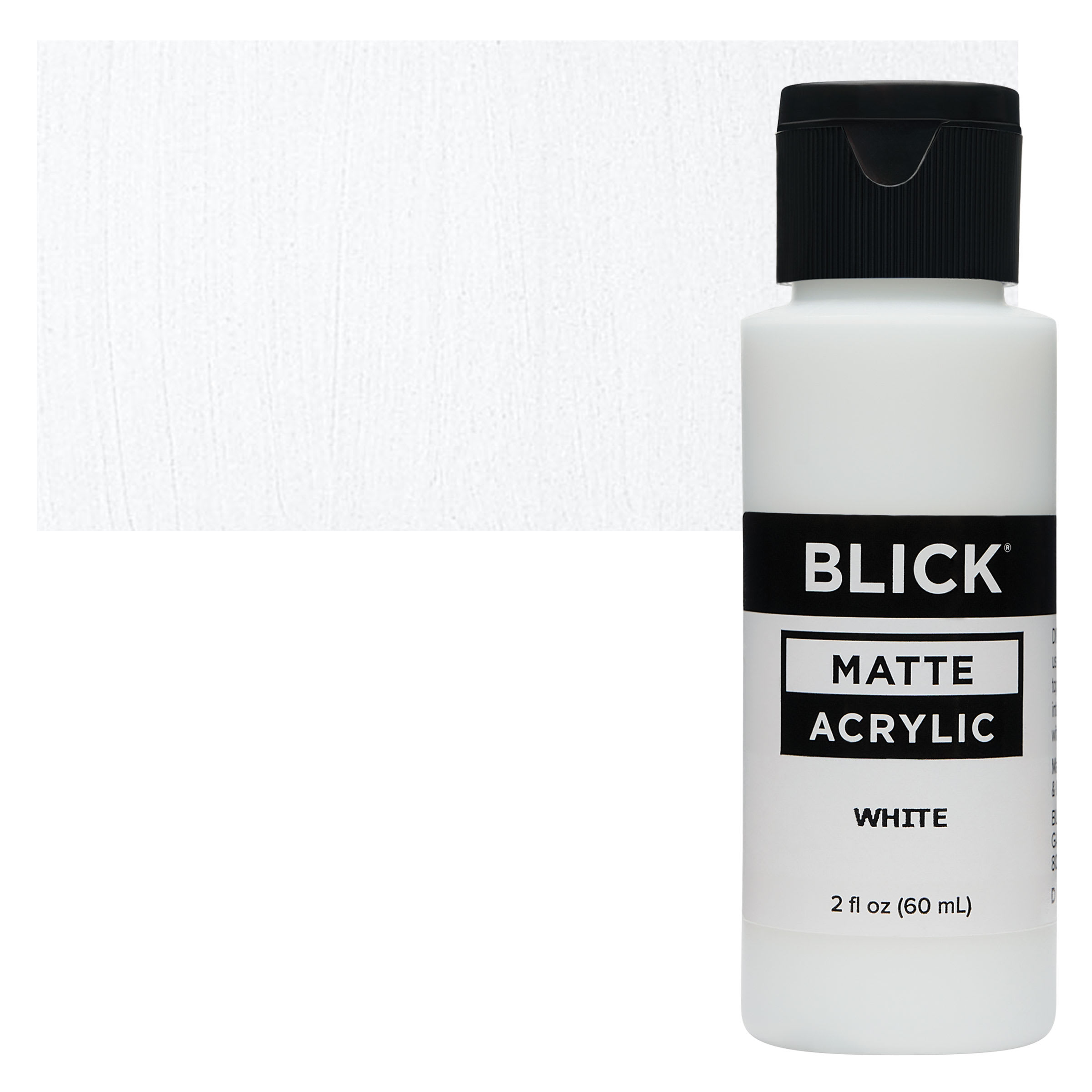 Blick Matte Acrylic - White, 2 oz bottle