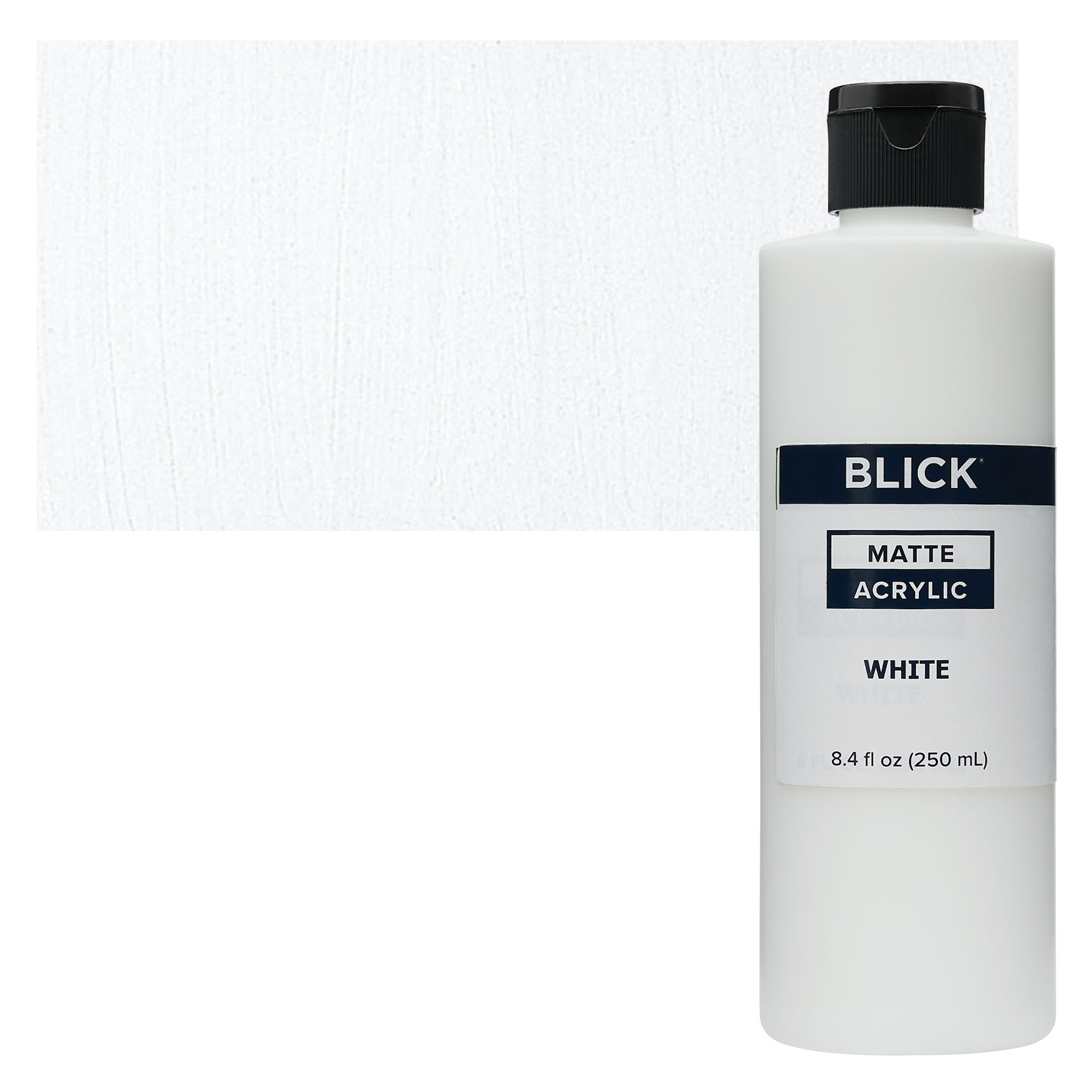 Blick Matte Acrylic - White, 8 oz bottle