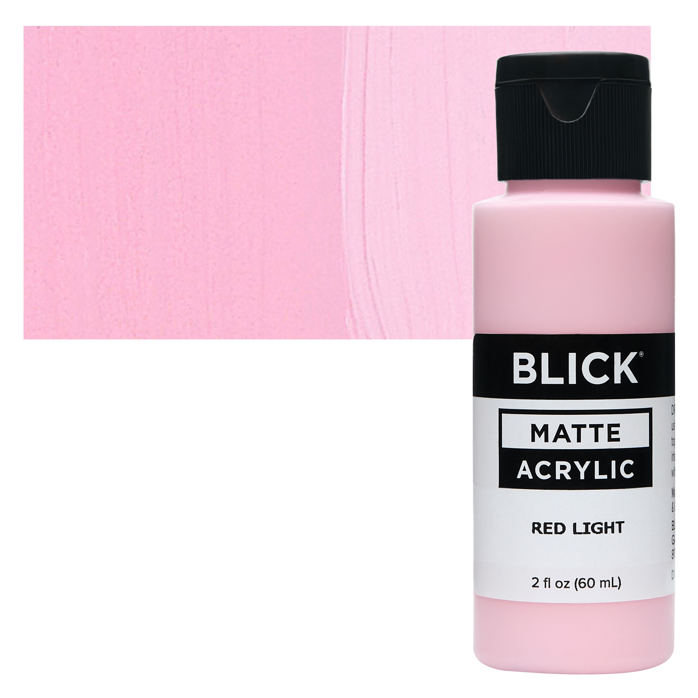 Blick Matte Acrylic - Red Light, 2 oz bottle
