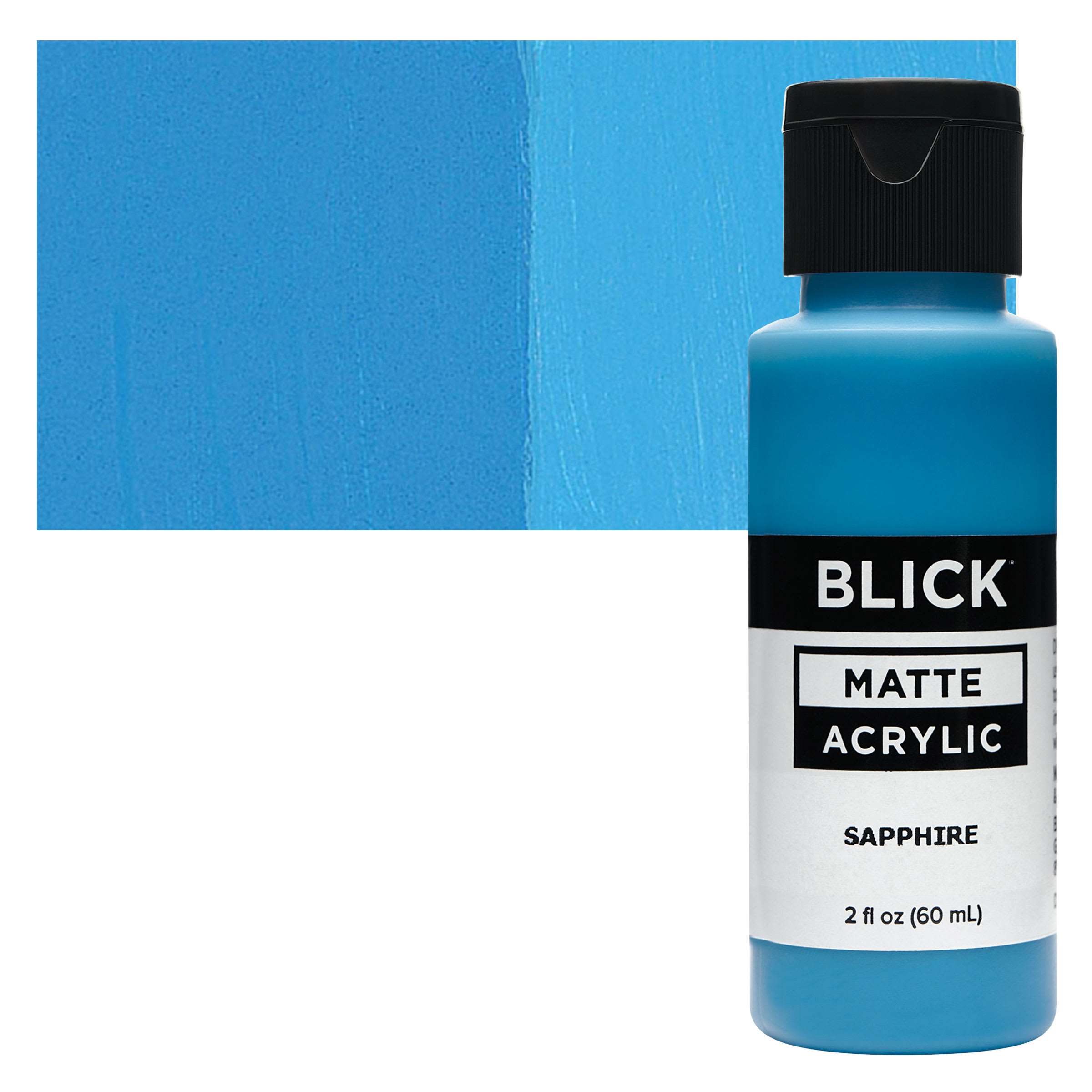 Blick Matte Acrylic - Sapphire, 2 oz bottle