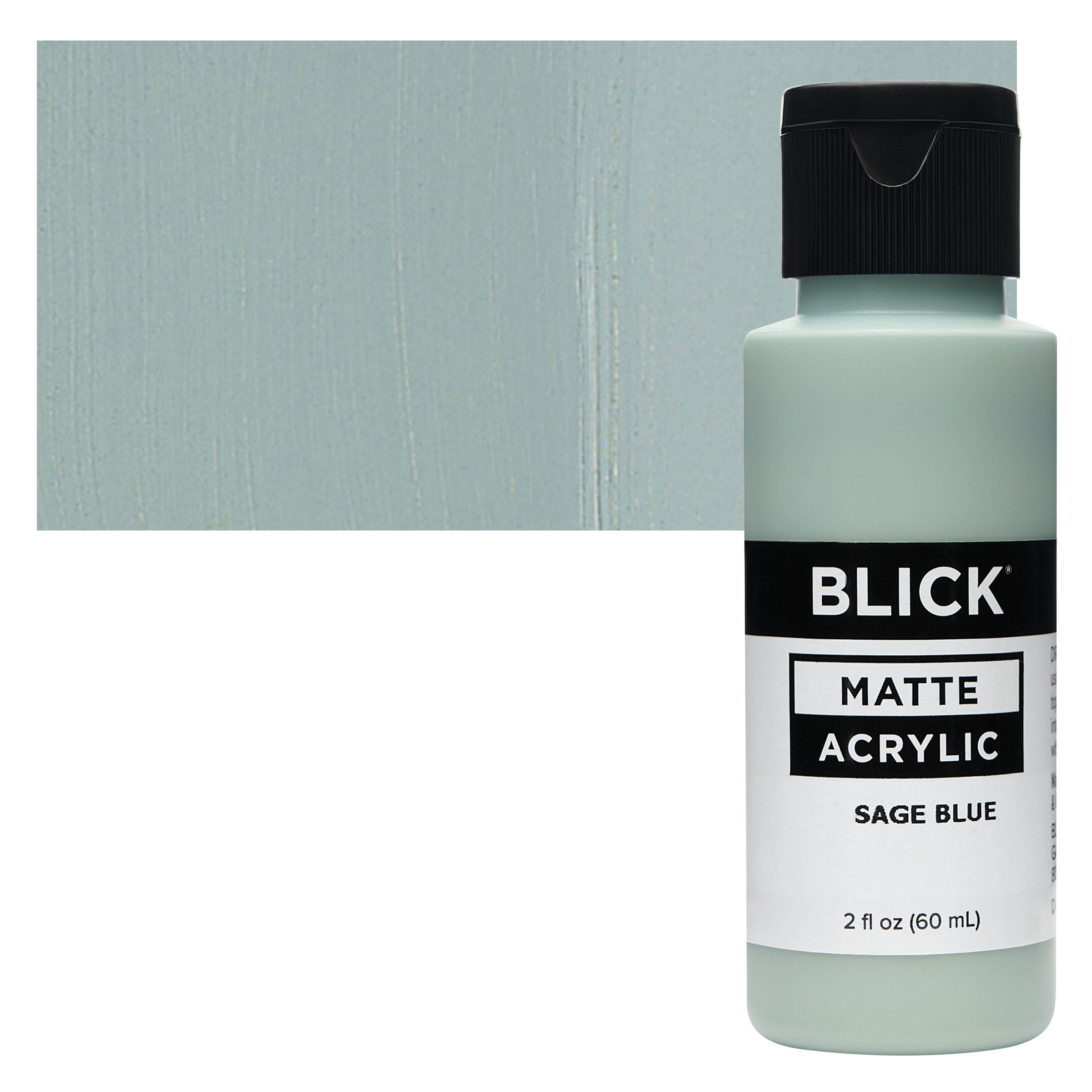 Blick Matte Acrylic - Sage Blue, 2 oz bottle
