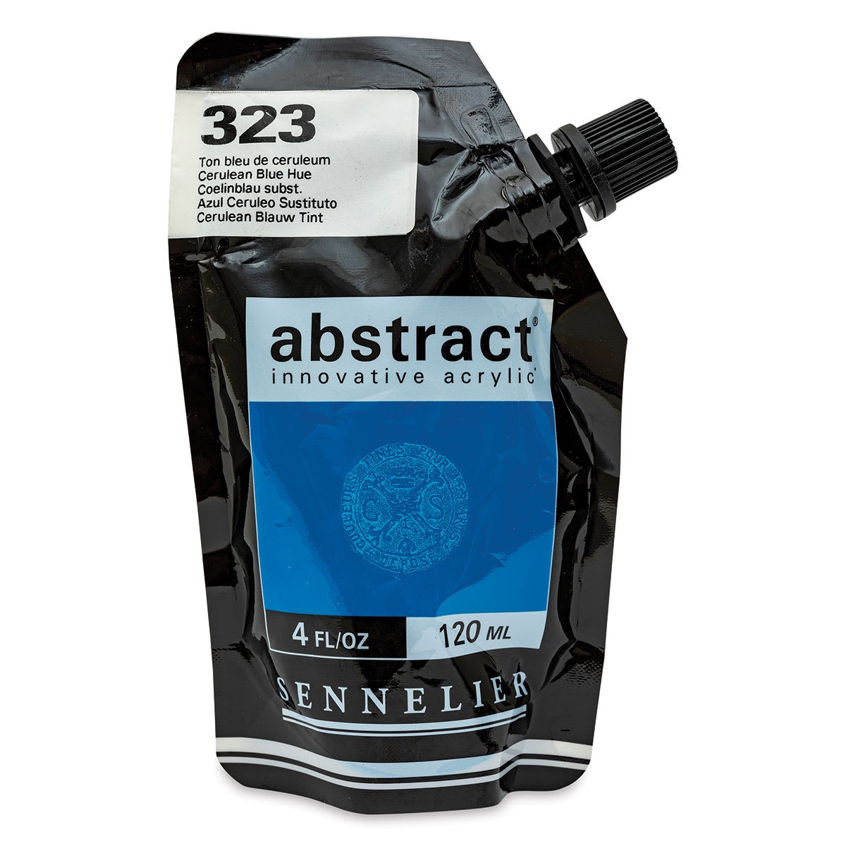 Sennelier Abstract Acrylic - Cerulean Blue Hue, 120 ml pouch