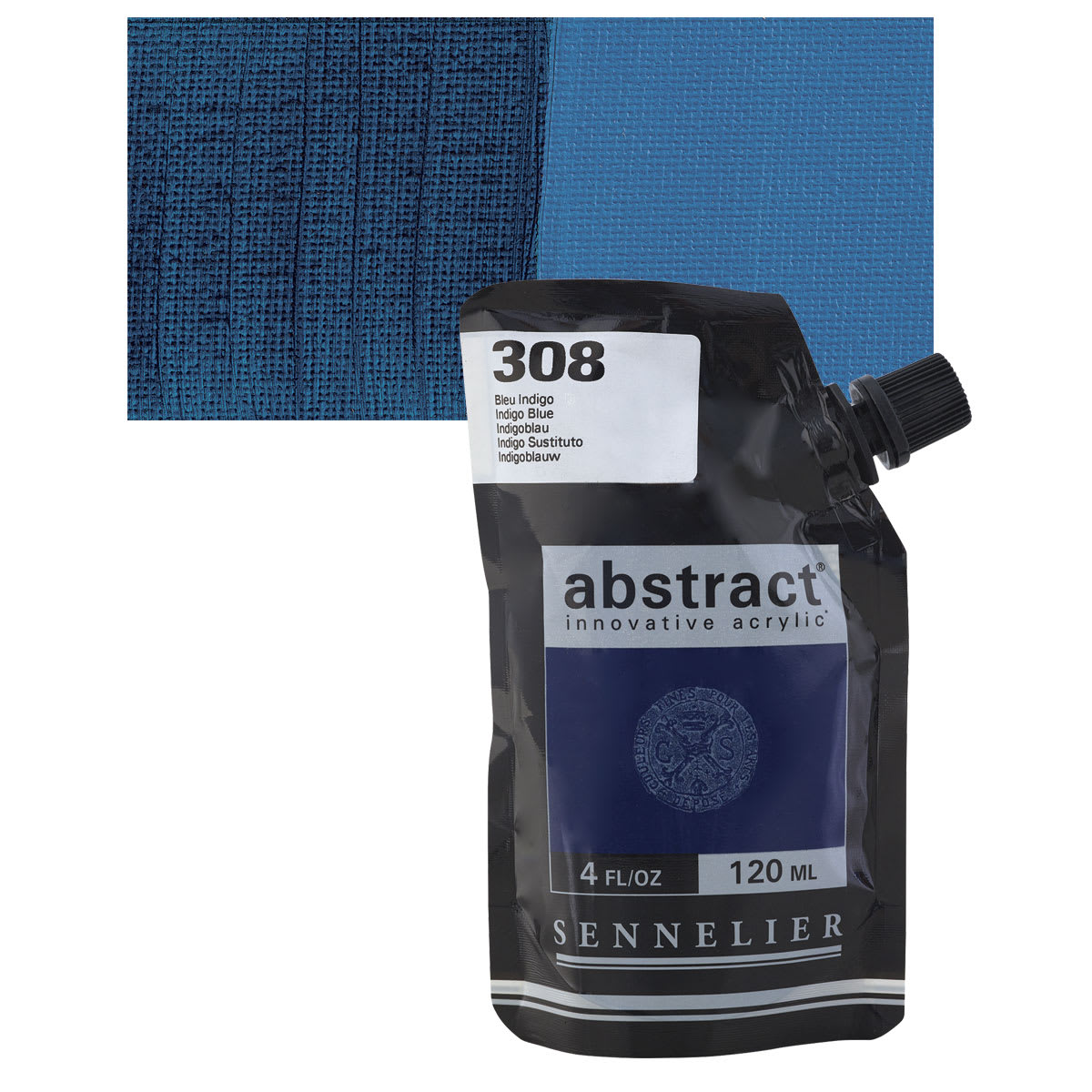 Sennelier Abstract Acrylic - Indigo, 120 ml pouch