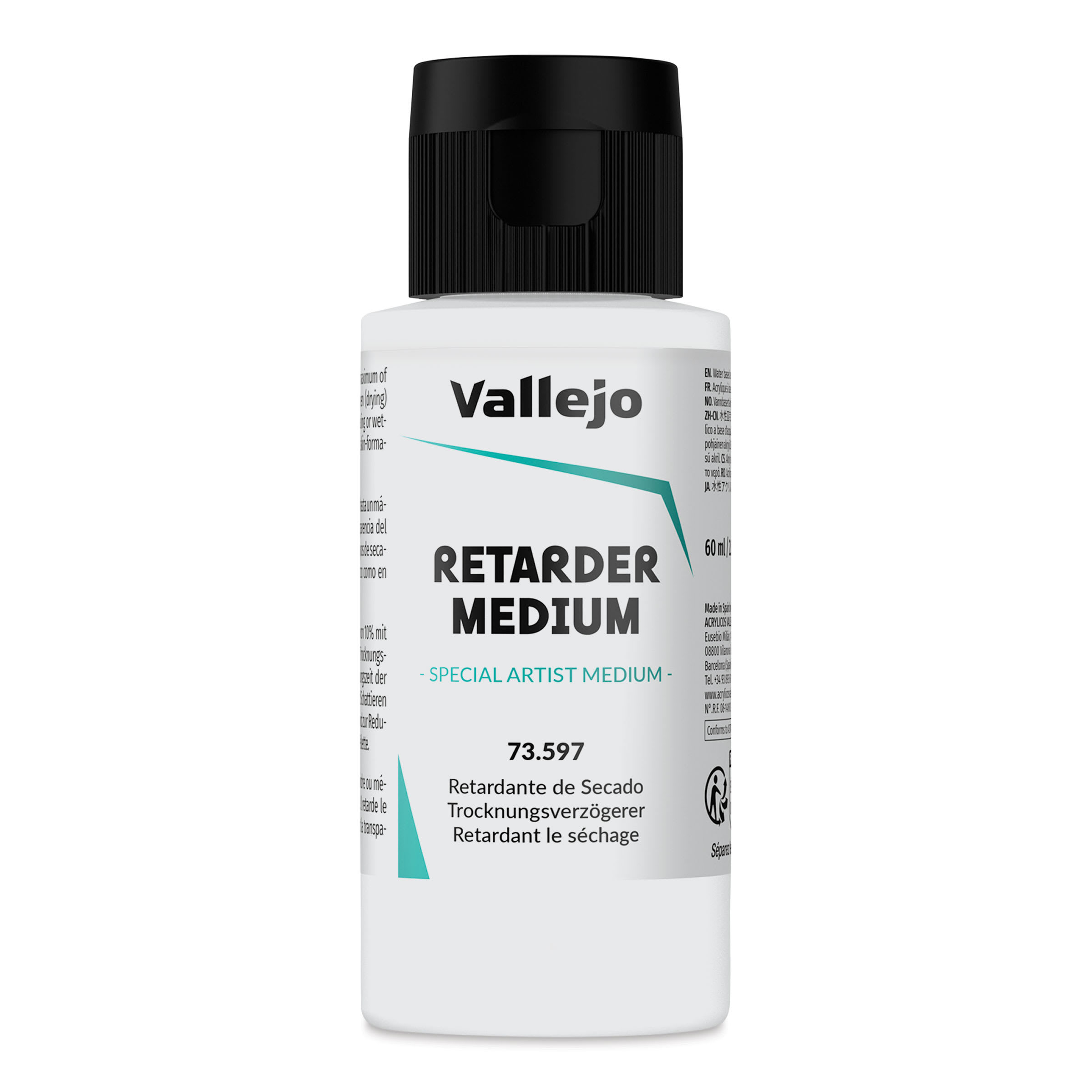 Vallejo Paint Tools Waterbased Retarder Medium 60mL