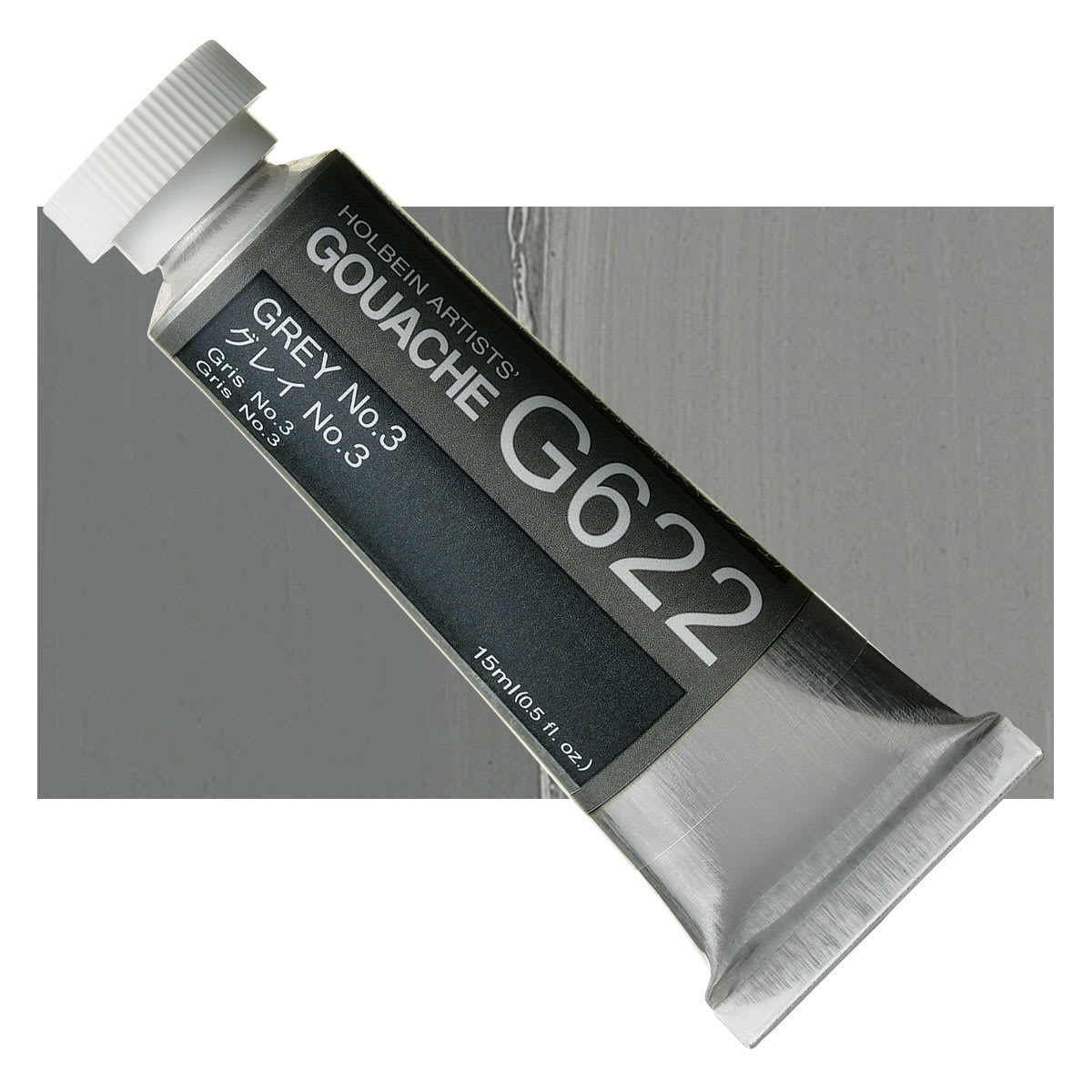 Holbein Artists' Gouache - Gray 3, 15 ml tube