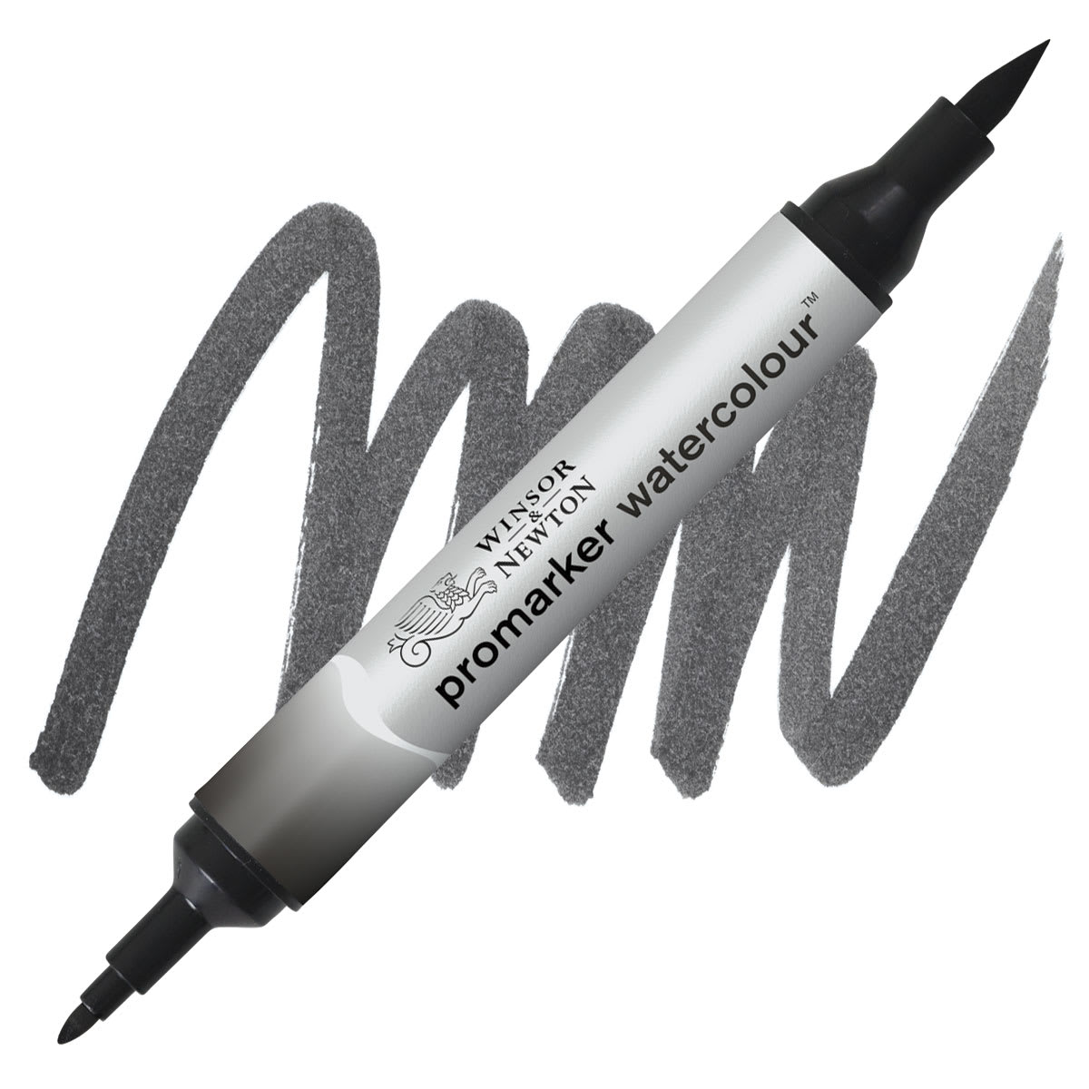 Winsor & Newton Promarker Watercolor Marker - Lamp Black
