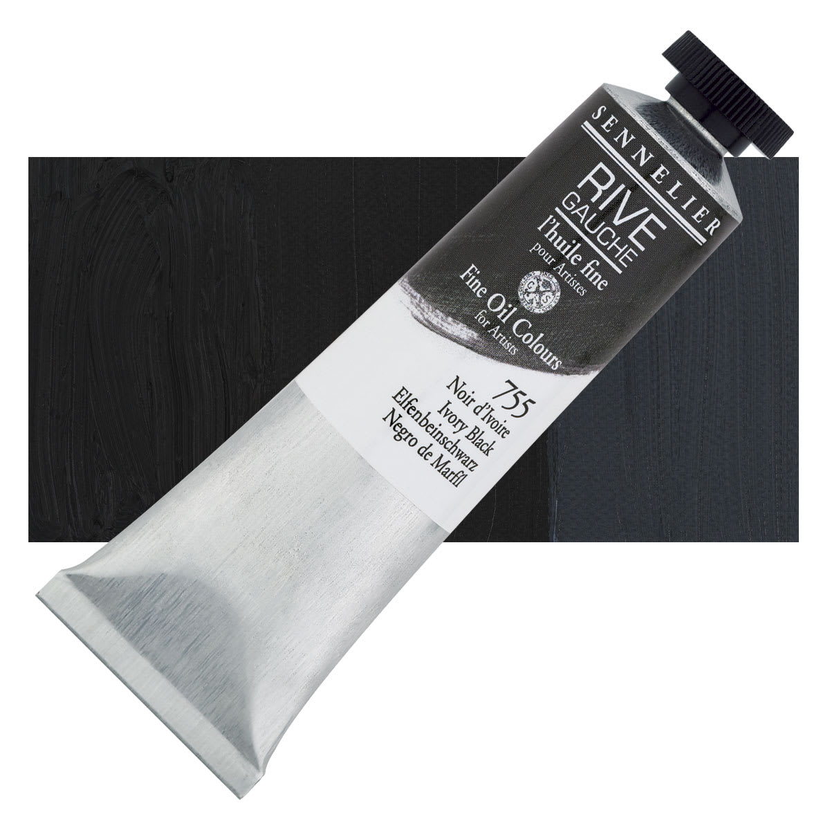 Sennelier Rive Gauche Artists Oil Color - Ivory Black, 40 ml