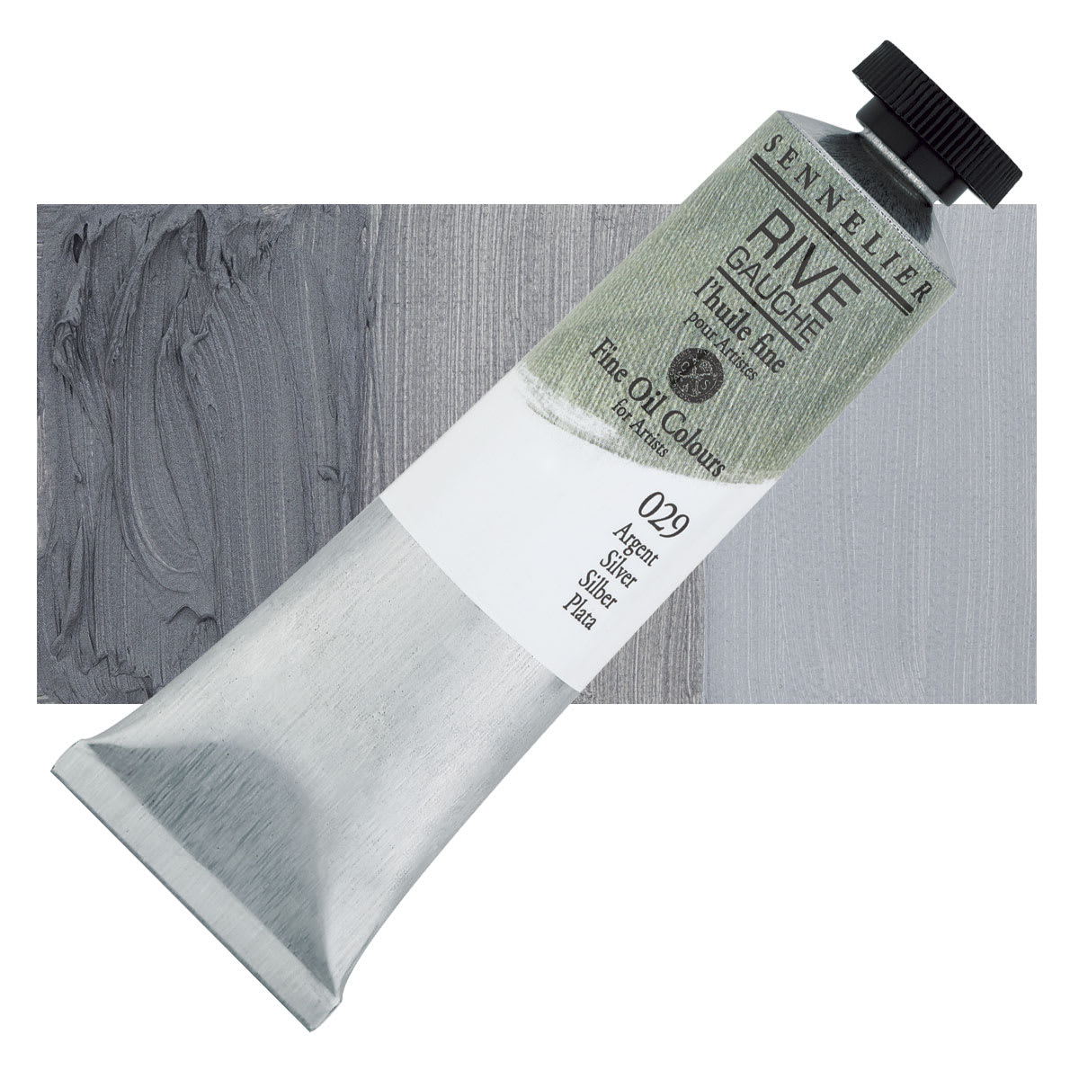Sennelier Rive Gauche Artists Oil Color - Silver, 40 ml