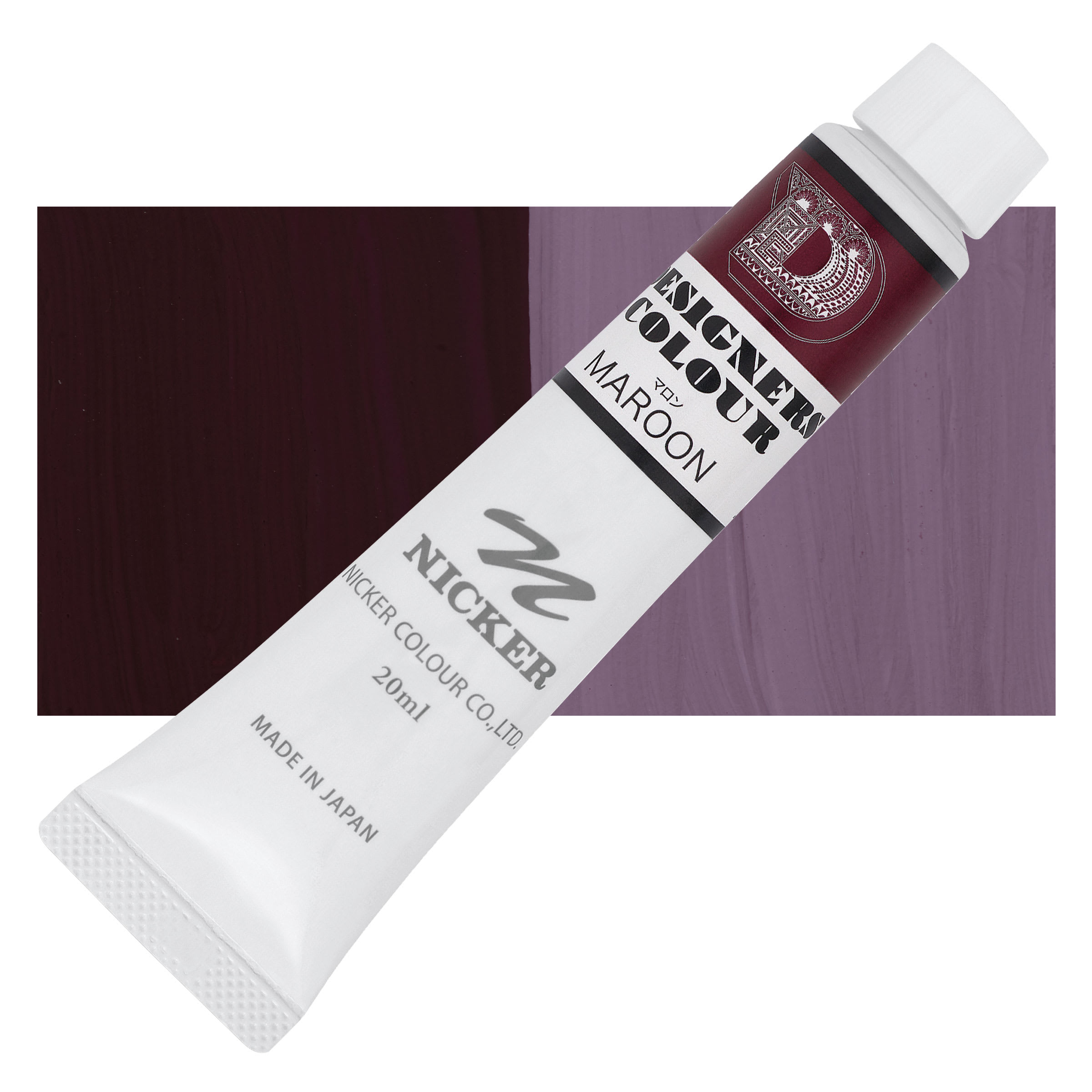 Nicker Designers Color Gouache - Maroon, 20 ml