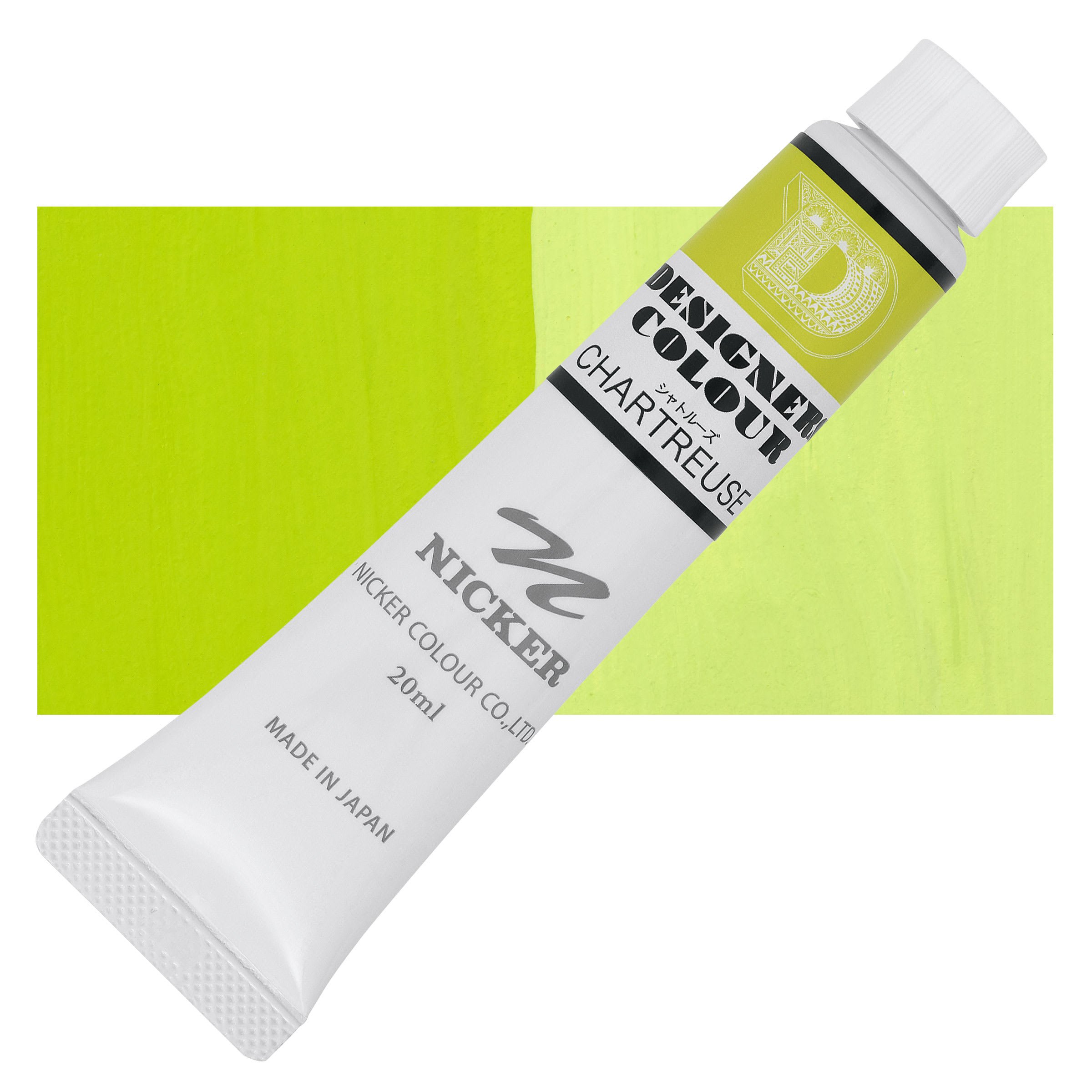 Nicker Designers Color Gouache - Chartreuse, 20 ml