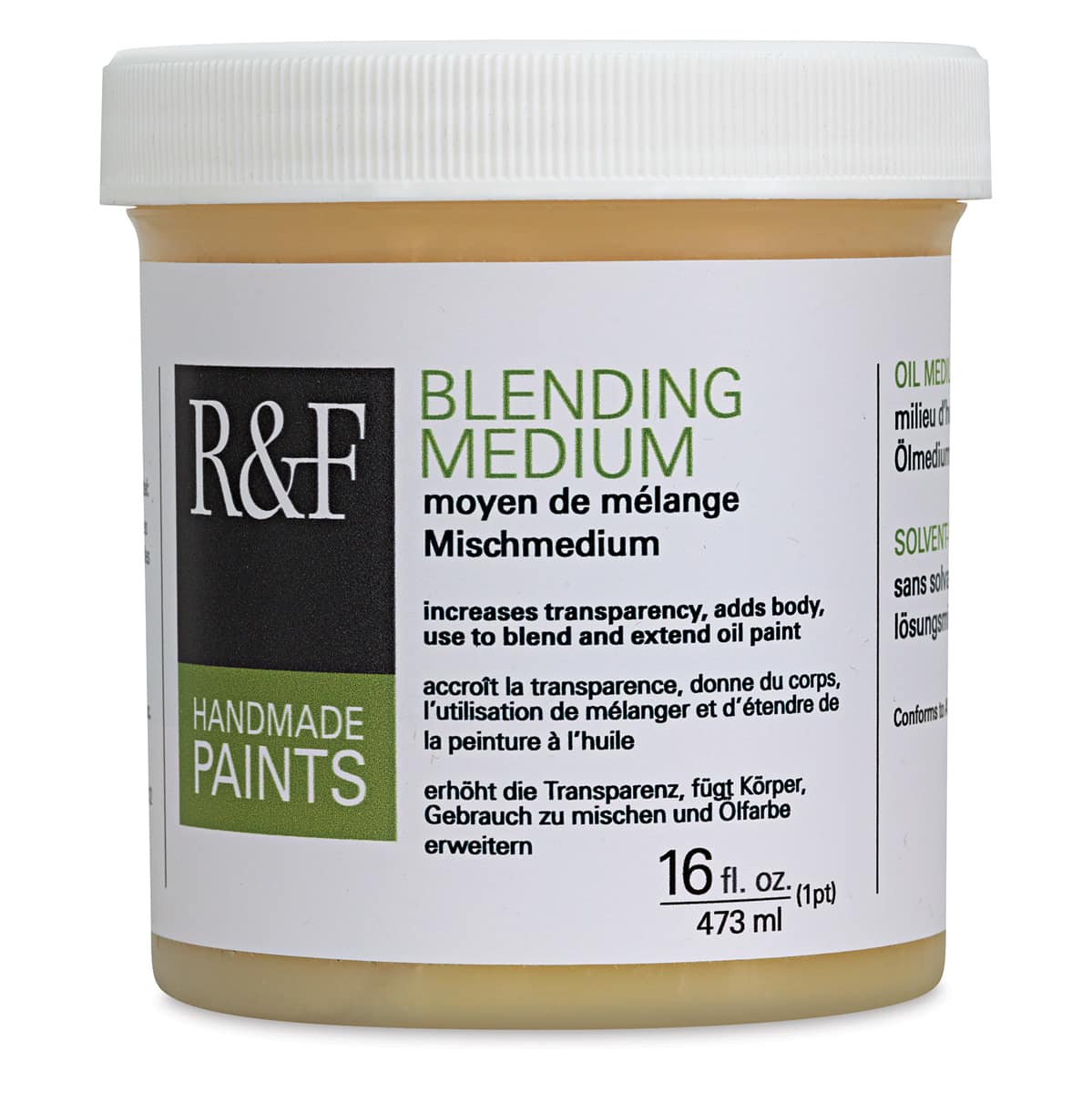 R & F Oil Blending Medium - 16 oz Jar