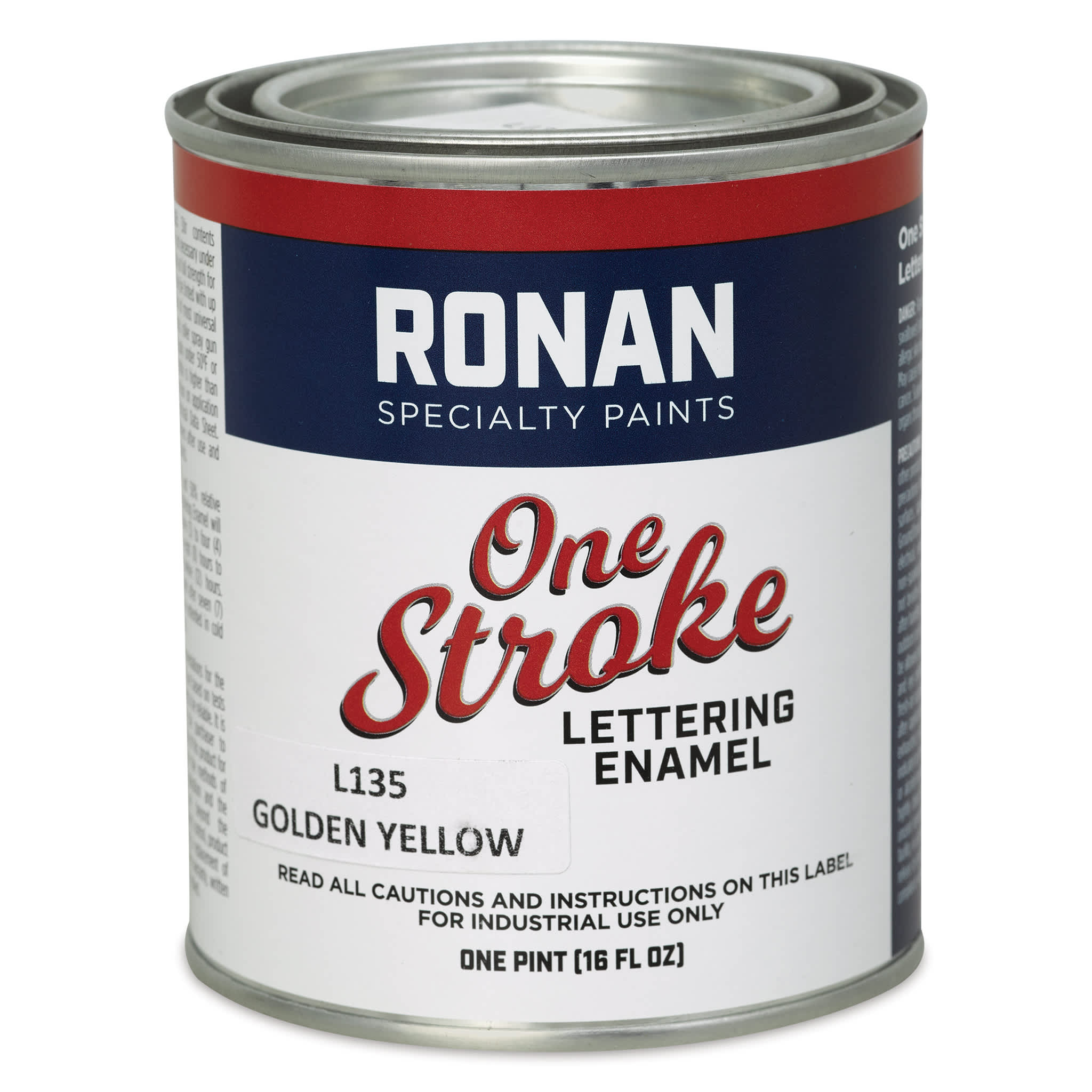 Ronan One Stroke Lettering Enamel - Golden Yellow, Pint