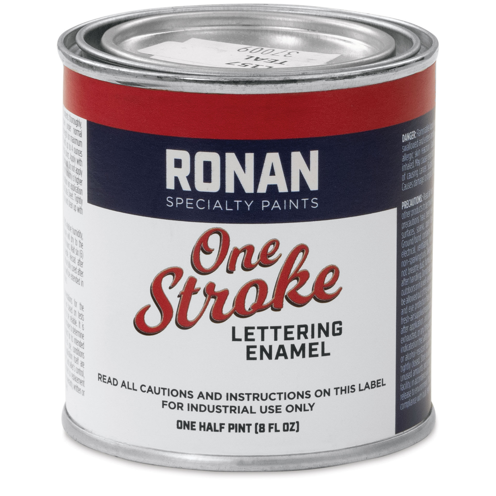Ronan One Stroke Lettering Enamel - Teal, Half Pint
