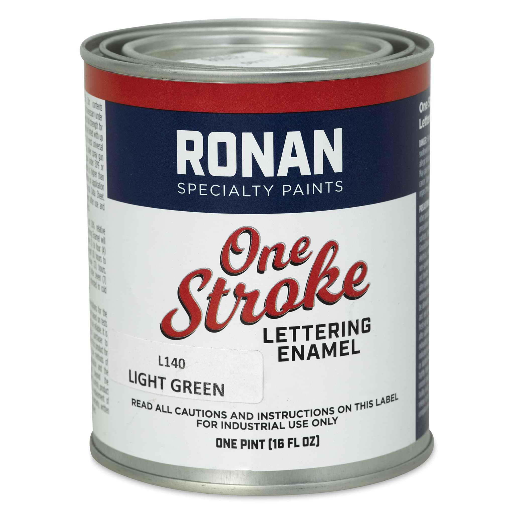 Ronan One Stroke Lettering Enamel - Light Green, Pint