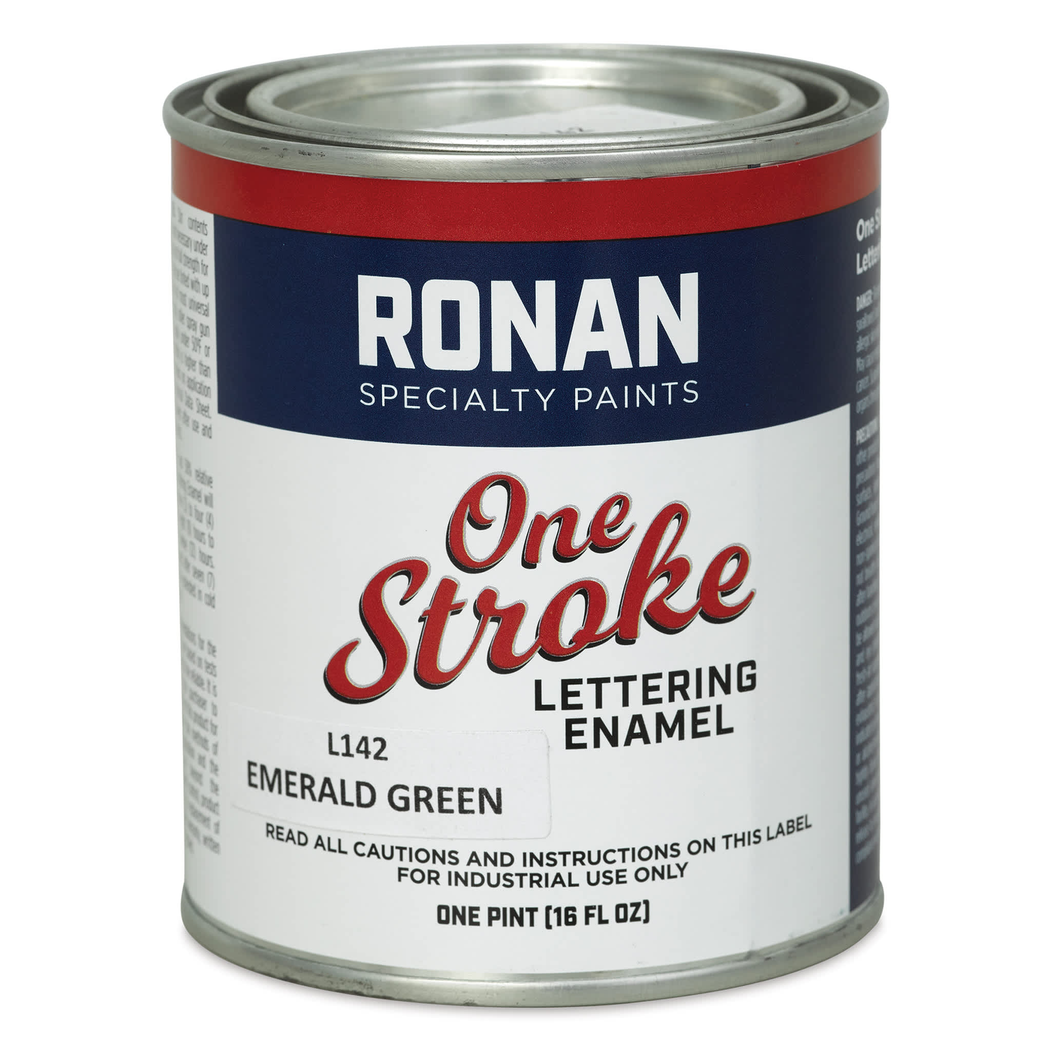 Ronan One Stroke Lettering Enamel - Emerald Green, Pint