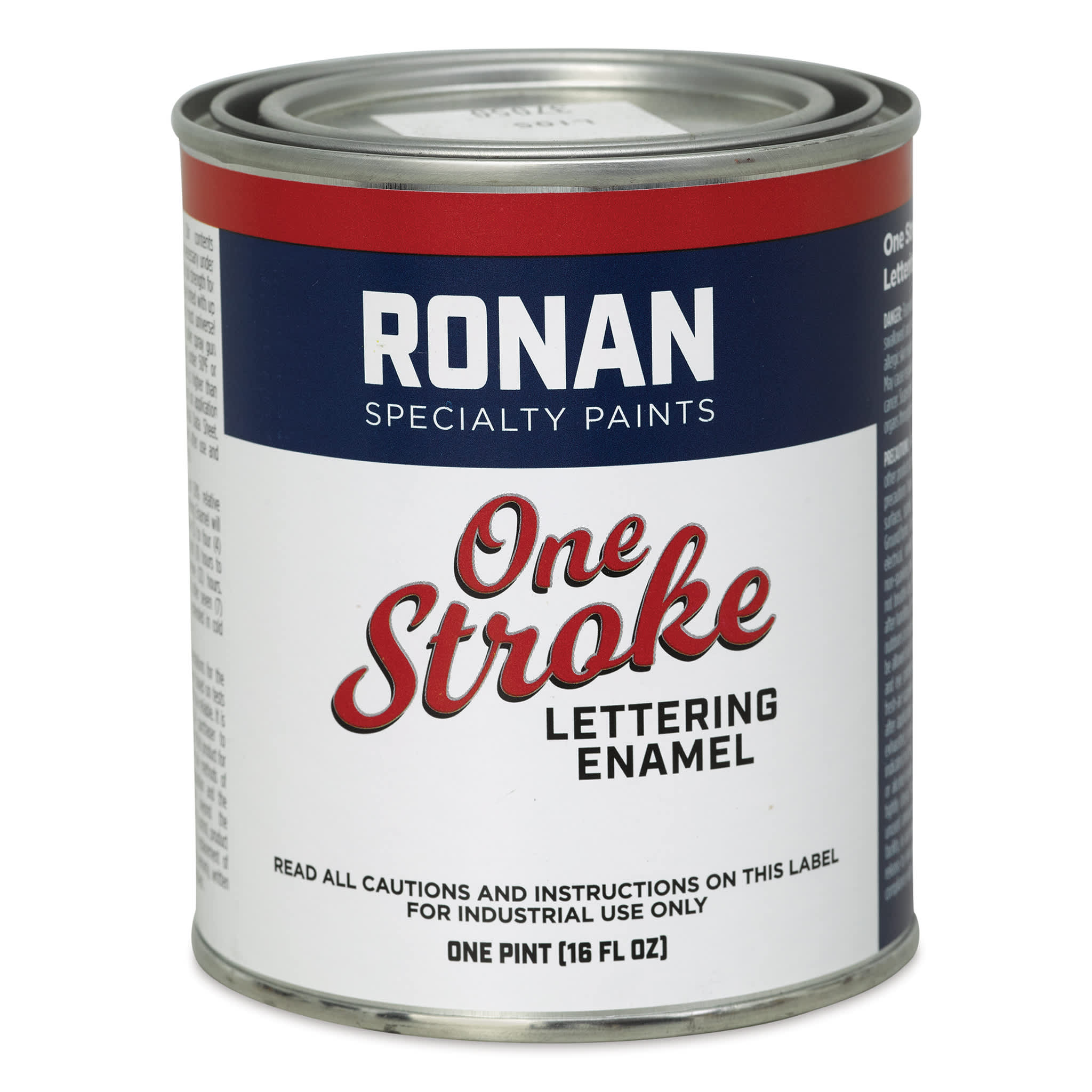 Ronan One Stroke Lettering Enamel - Imitation Silver, Pint