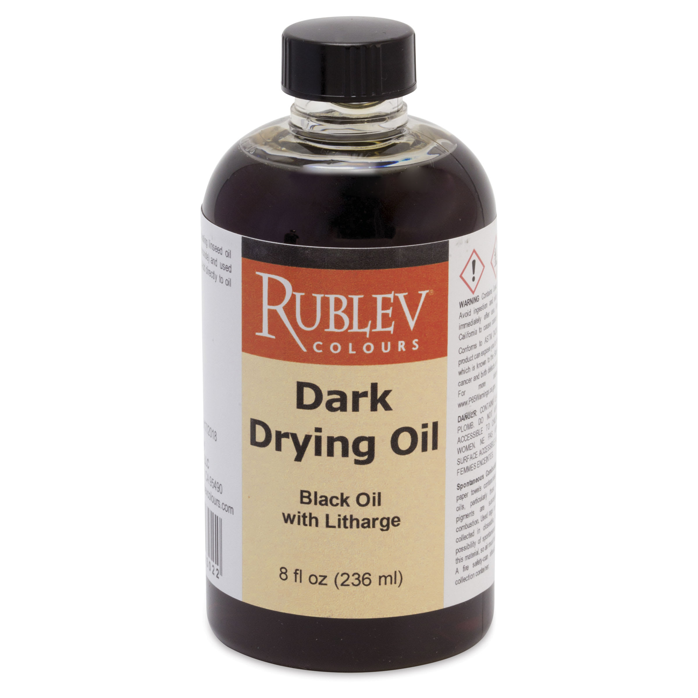 Rublev Dark Drying Oil Medium - 8 oz