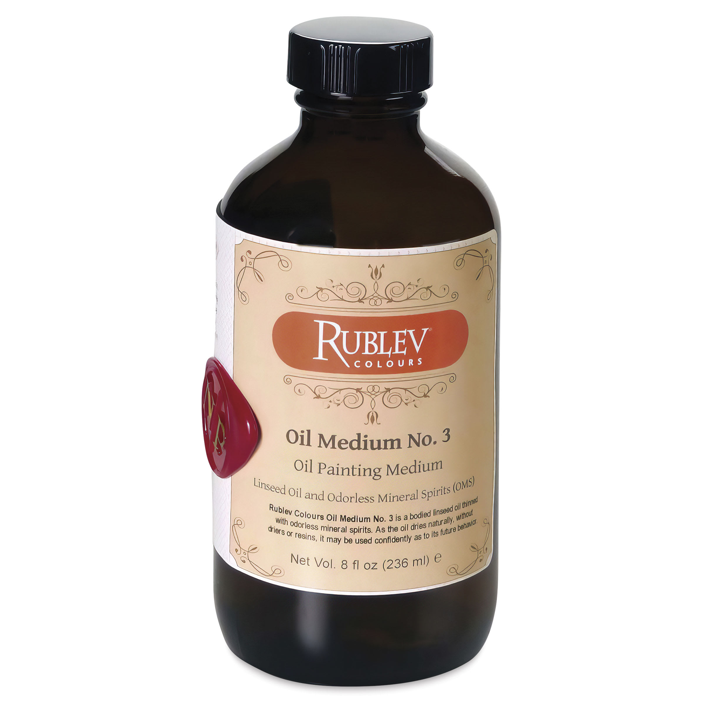 Rublev Fluid Oil Medium - Medium 3, 8 oz