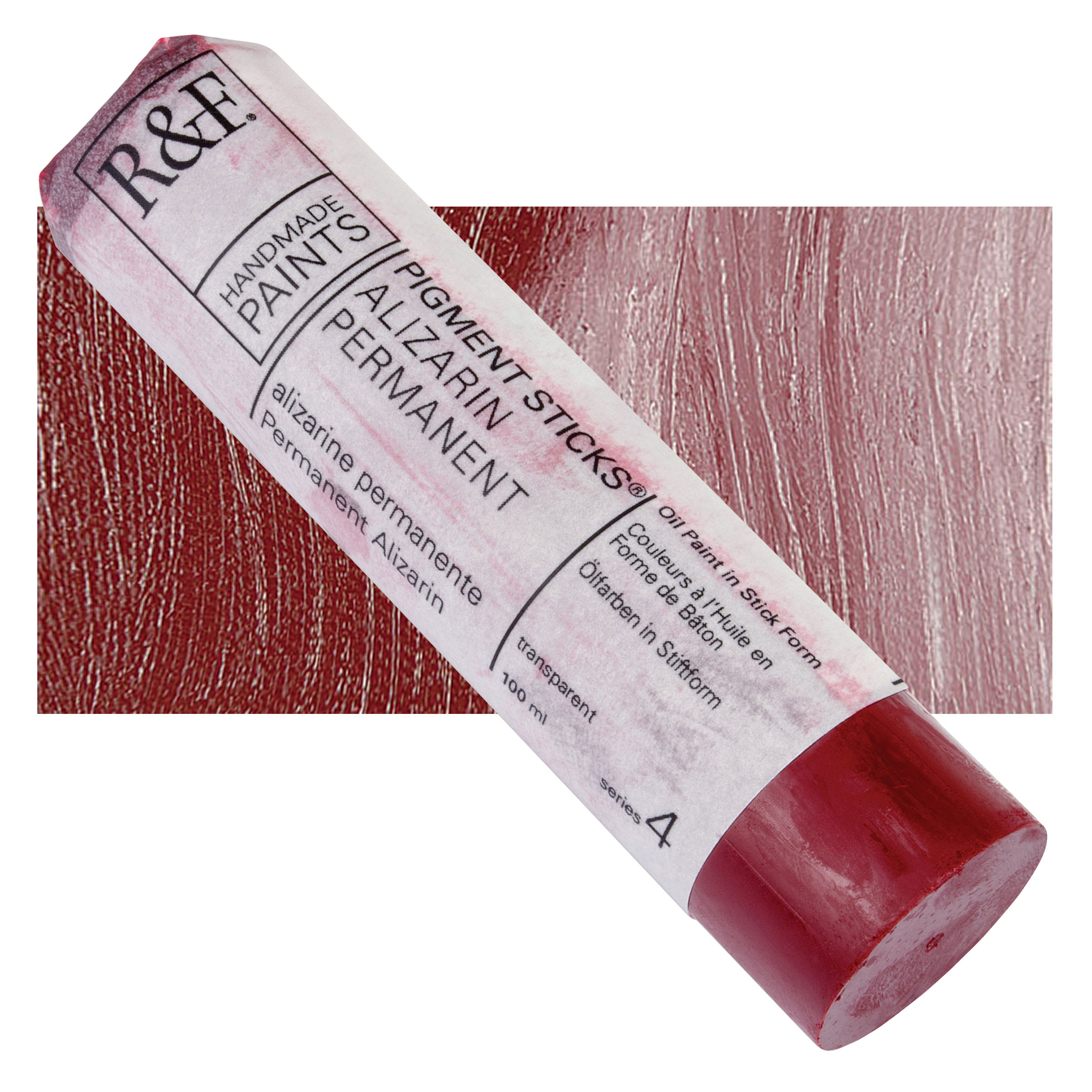 R&F Pigment Stick - Alizarin Permanent, 100 ml Stick