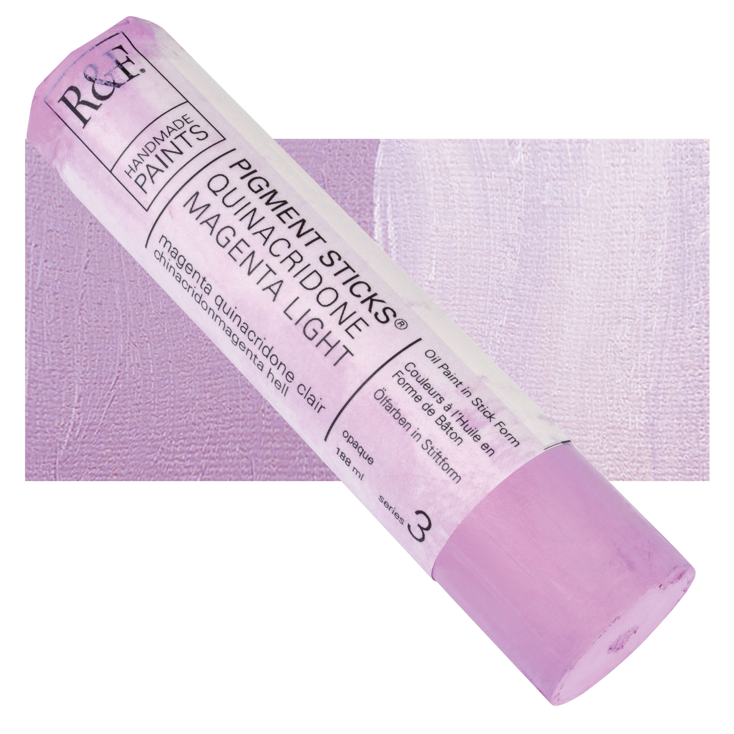 R&F Pigment Stick - Quinacridone Magenta Light, 188 ml Stick