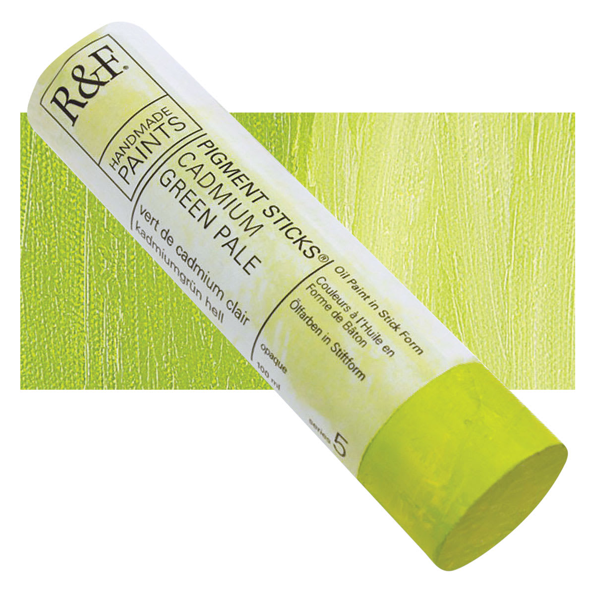 R&F Pigment Stick - Cadmium Green Pale, 100 ml