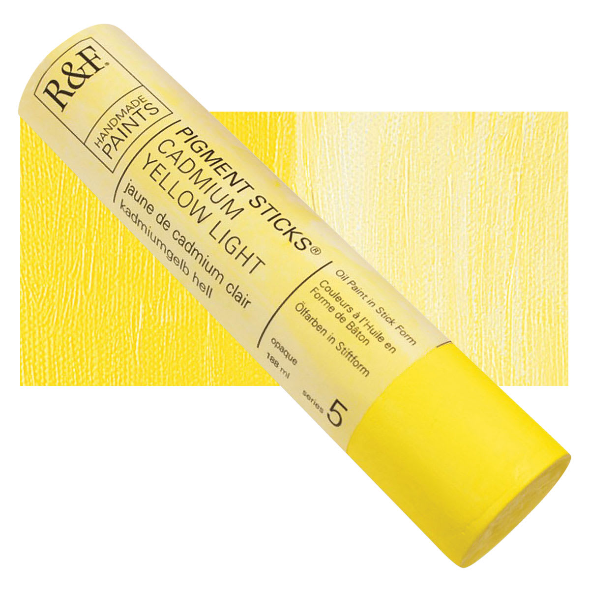 R&F Pigment Stick - Cadmium Yellow Light, 188 ml stick