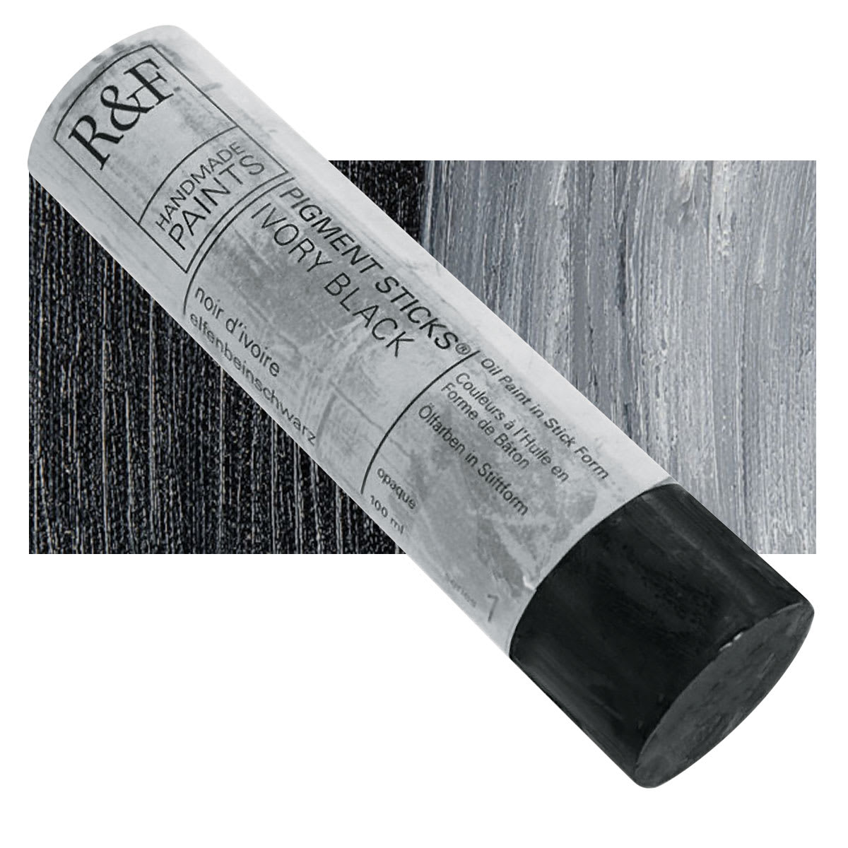 R&F Pigment Stick - Ivory Black, 100 ml stick