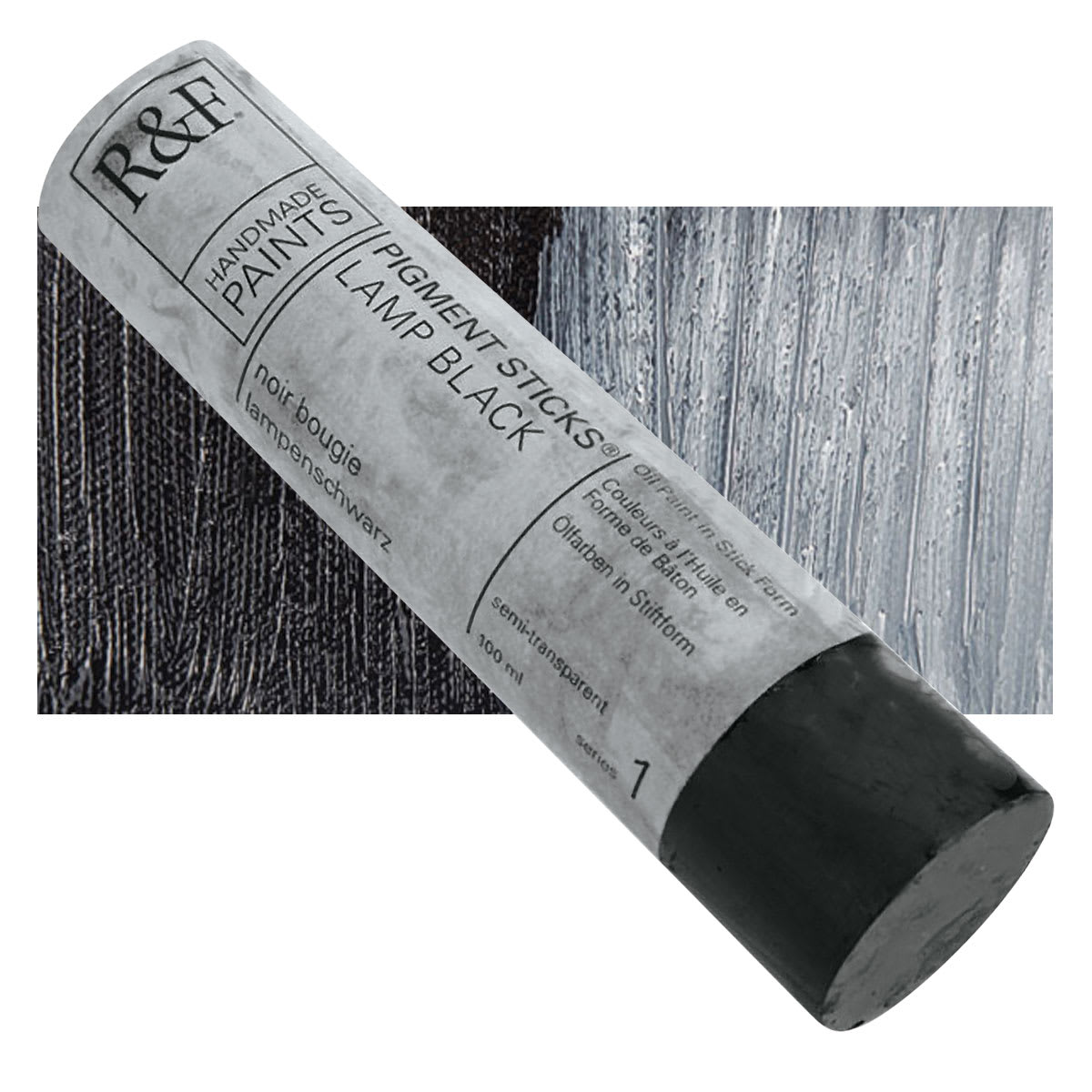 R&F Pigment Stick - Lamp Black, 100 ml stick