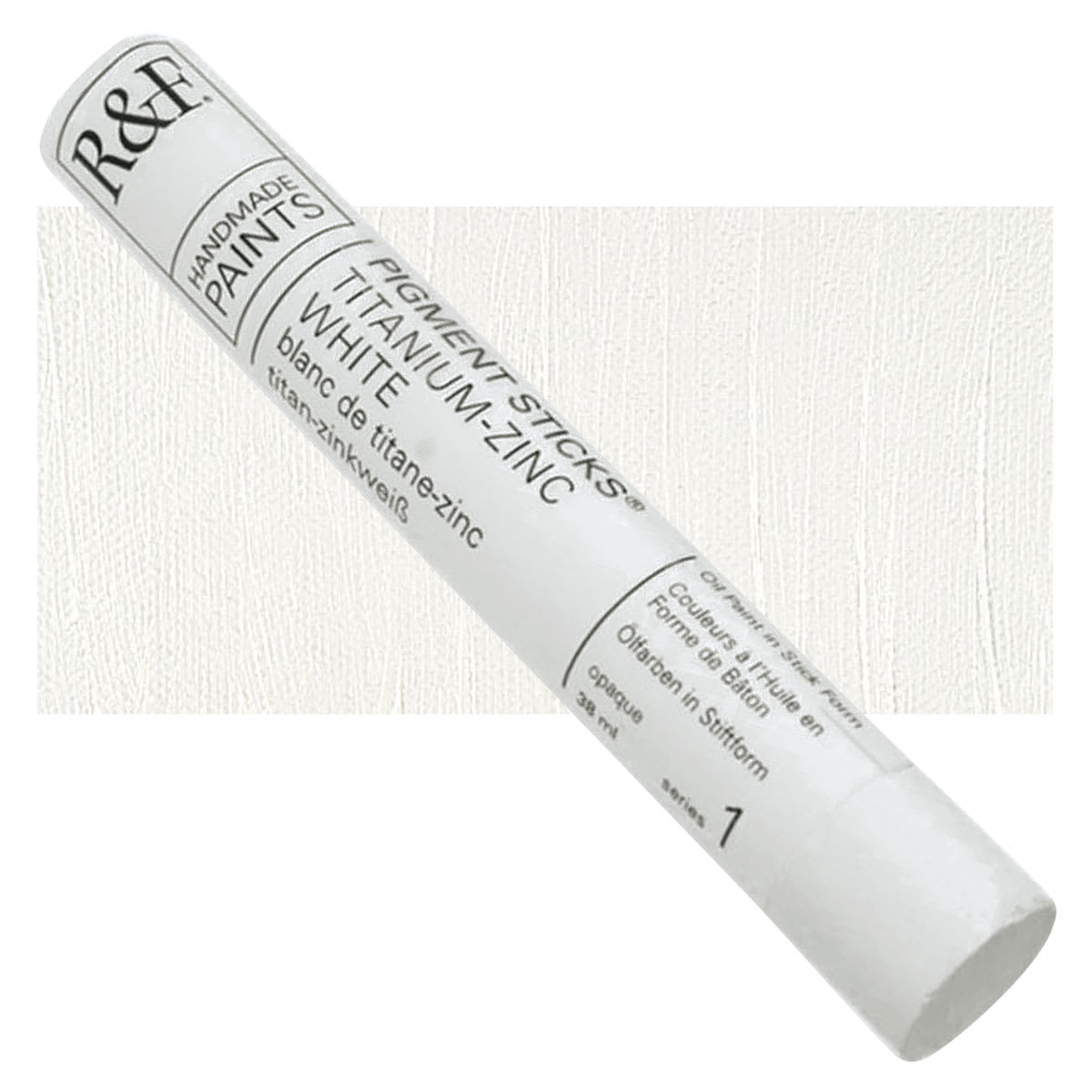 R&F Pigment Stick - Titanium Zinc White, 38 ml