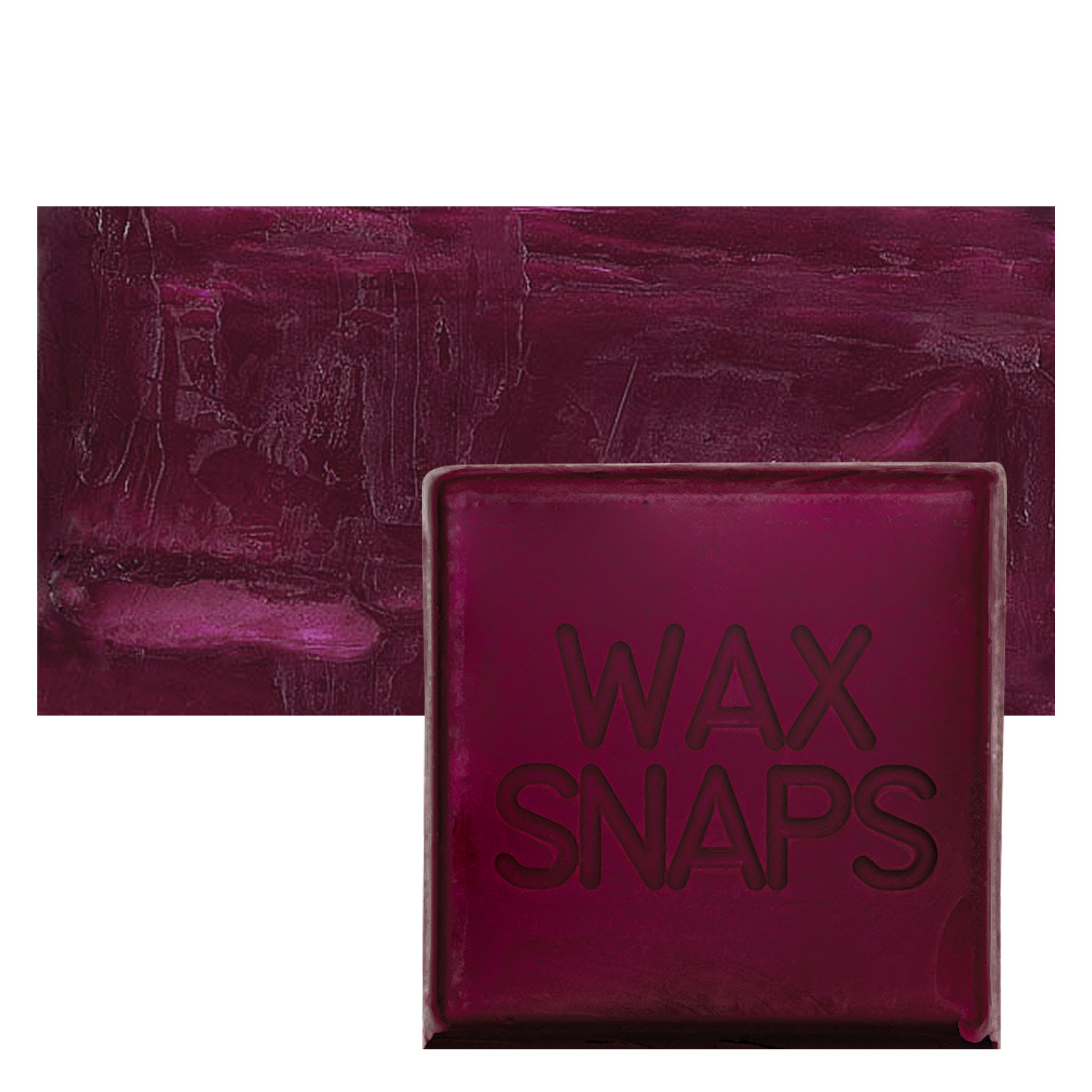 Enkaustikos Wax Snaps Encaustic Paints - Quinacridone Magenta, 40 ml cake