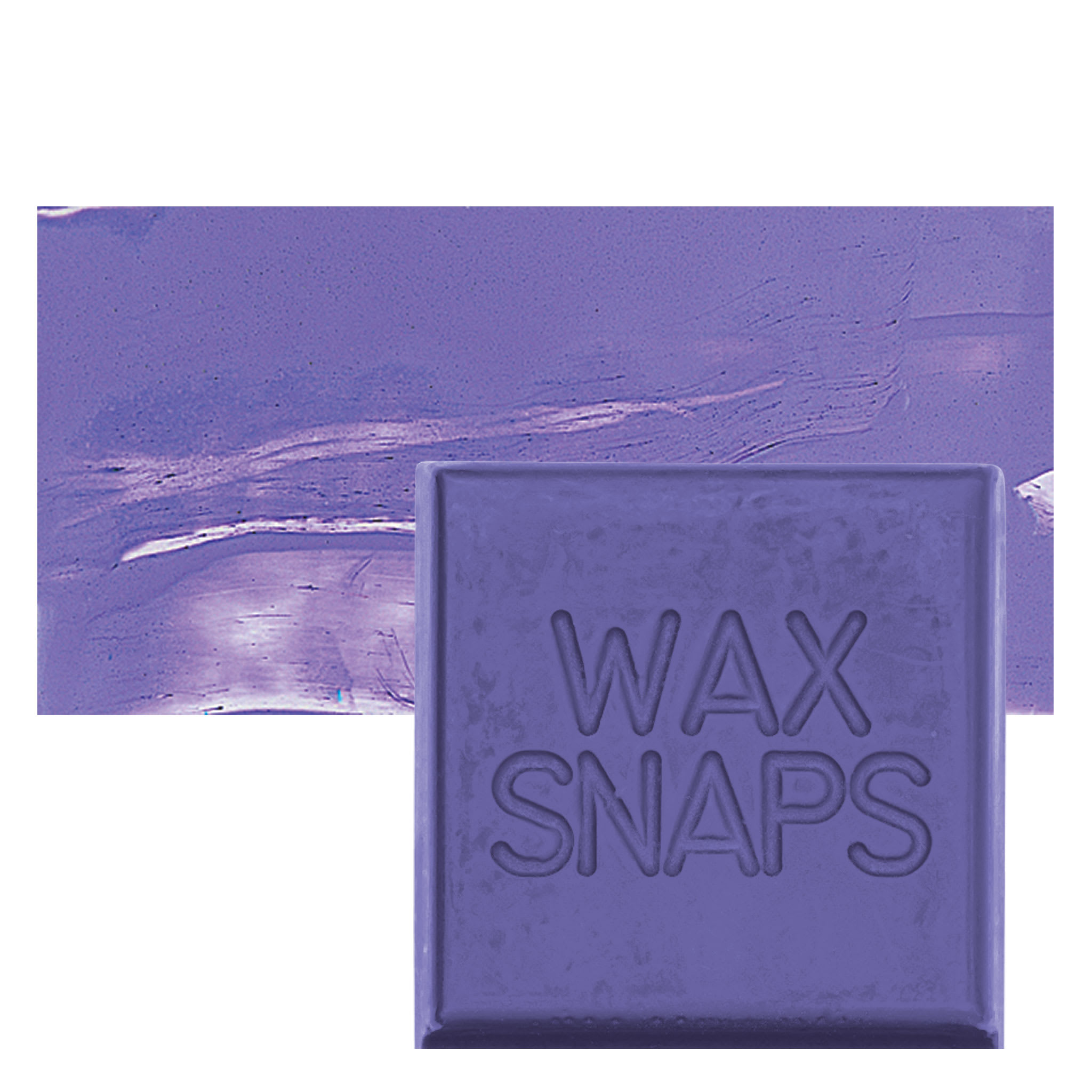 Enkaustikos Wax Snaps Encaustic Paints - Dioxazine Purple Light, 40 ml cake