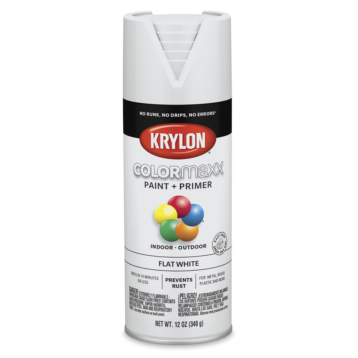 Krylon Spray Paint & Primer Flat White (K05548007)