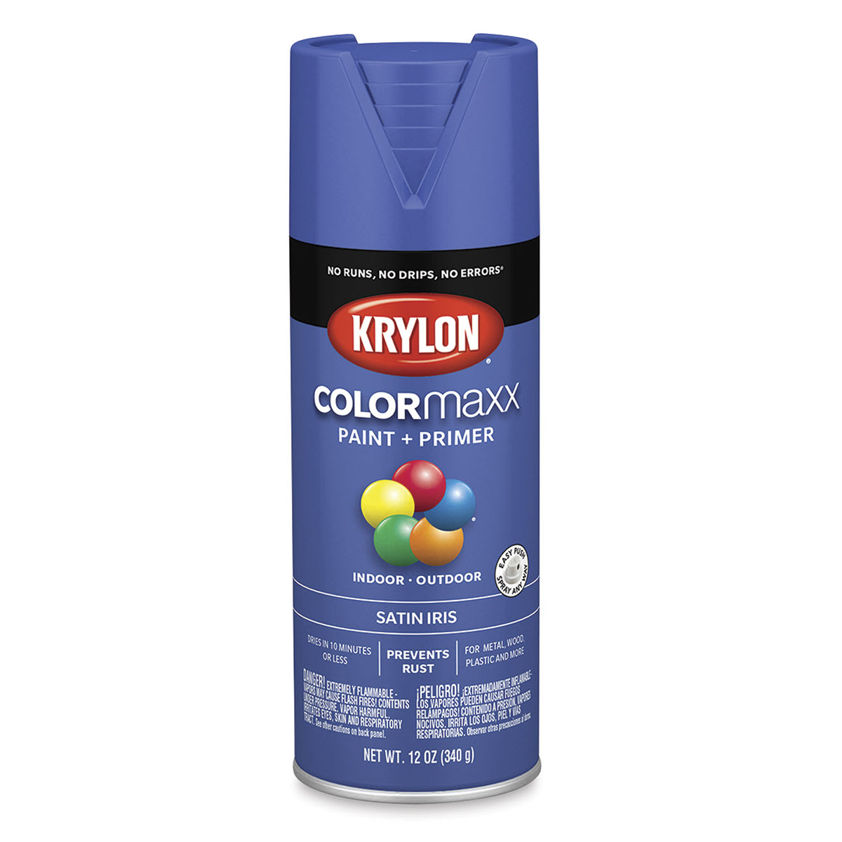 Krylon COLORmaxx Iris Spray Paint and Primer (K05564007)