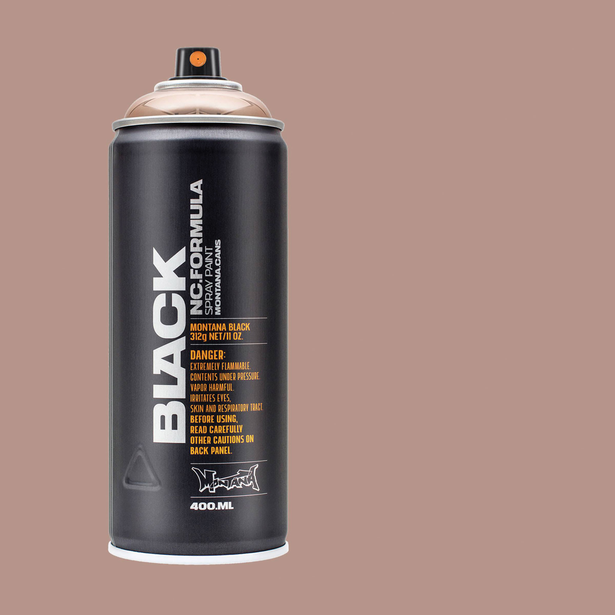 Montana Black Spray Paint - Copperchrome, 400 ml can