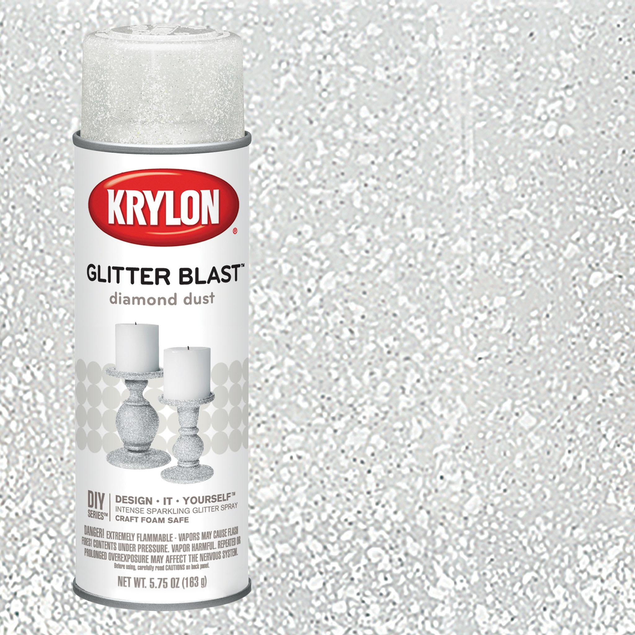 Krylon Glitter Blast Diamond Dust 5.75 oz Aerosol (K03804A00)