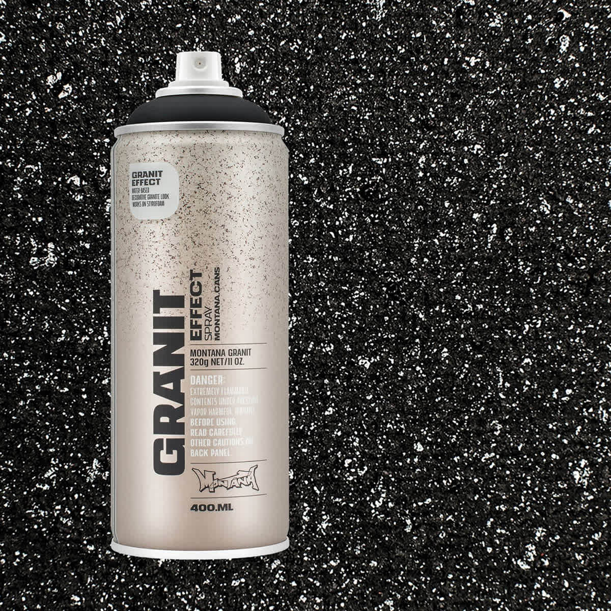 Montana Granit Effect Spray - Black, 11 oz