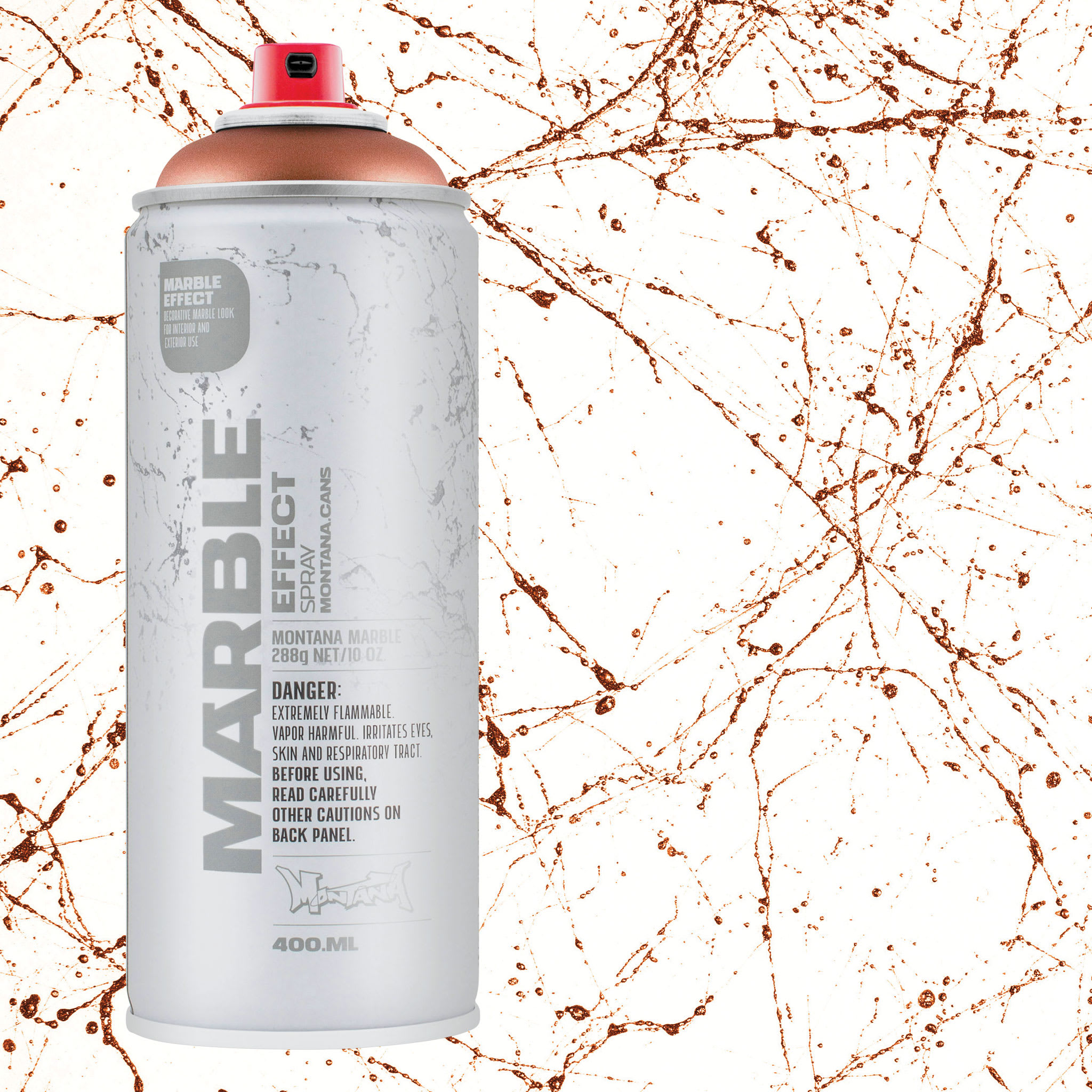Montana Marble Effect Spray - Copper, 11 oz