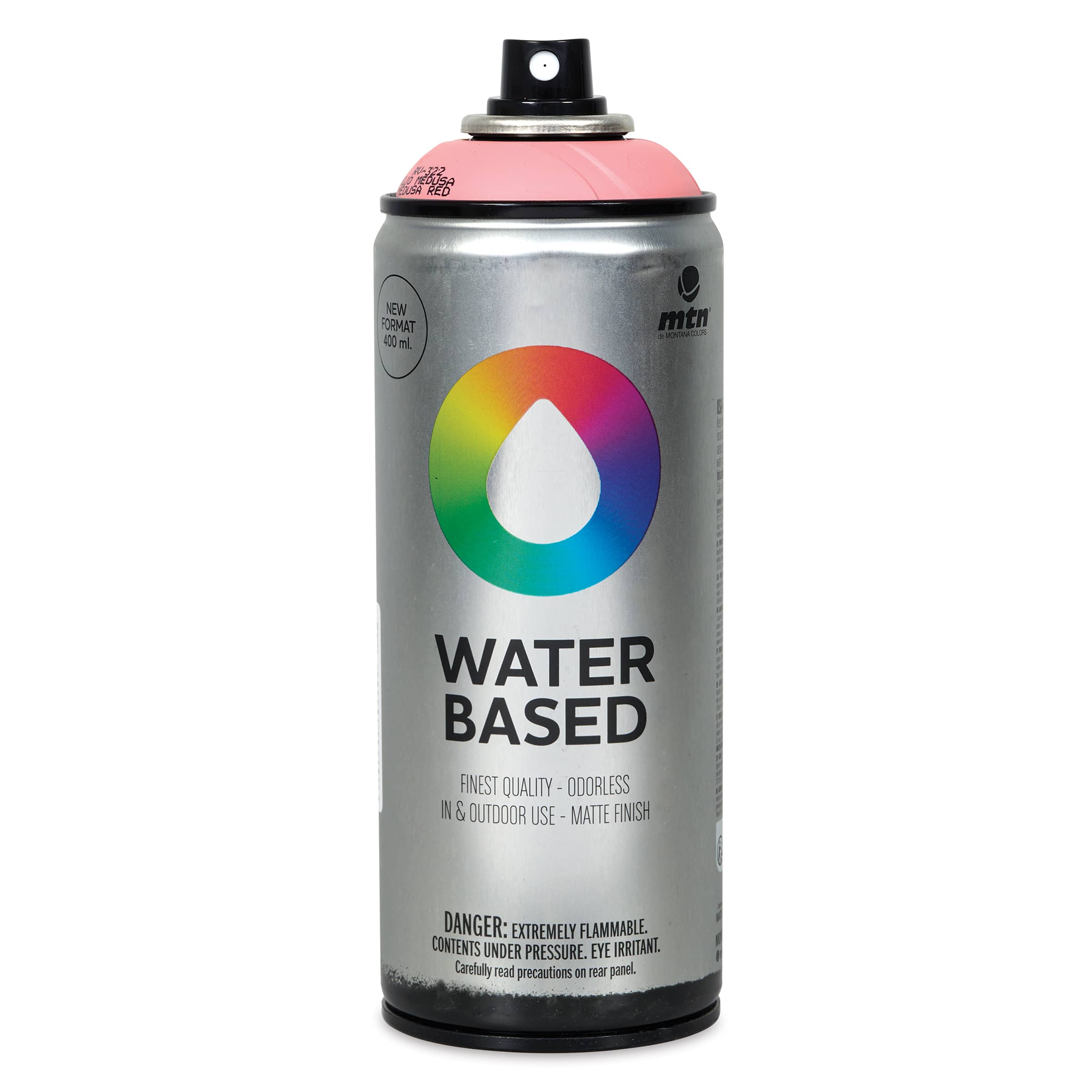 MTN Water Based Spray Paint - Medusa Red, 400 ml Can