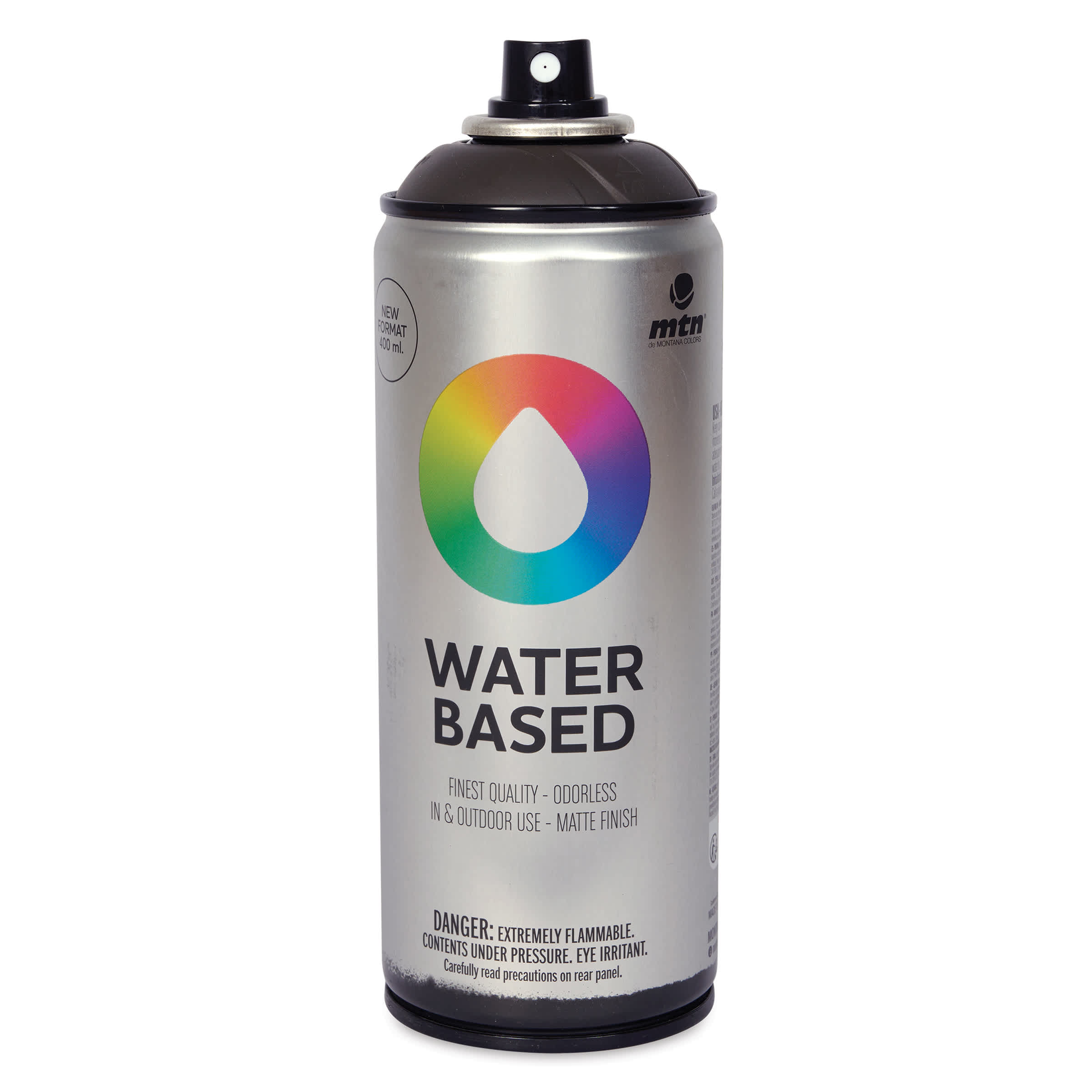 MTN Water Based Spray Paint - Volcano Brown, 400 ml Can