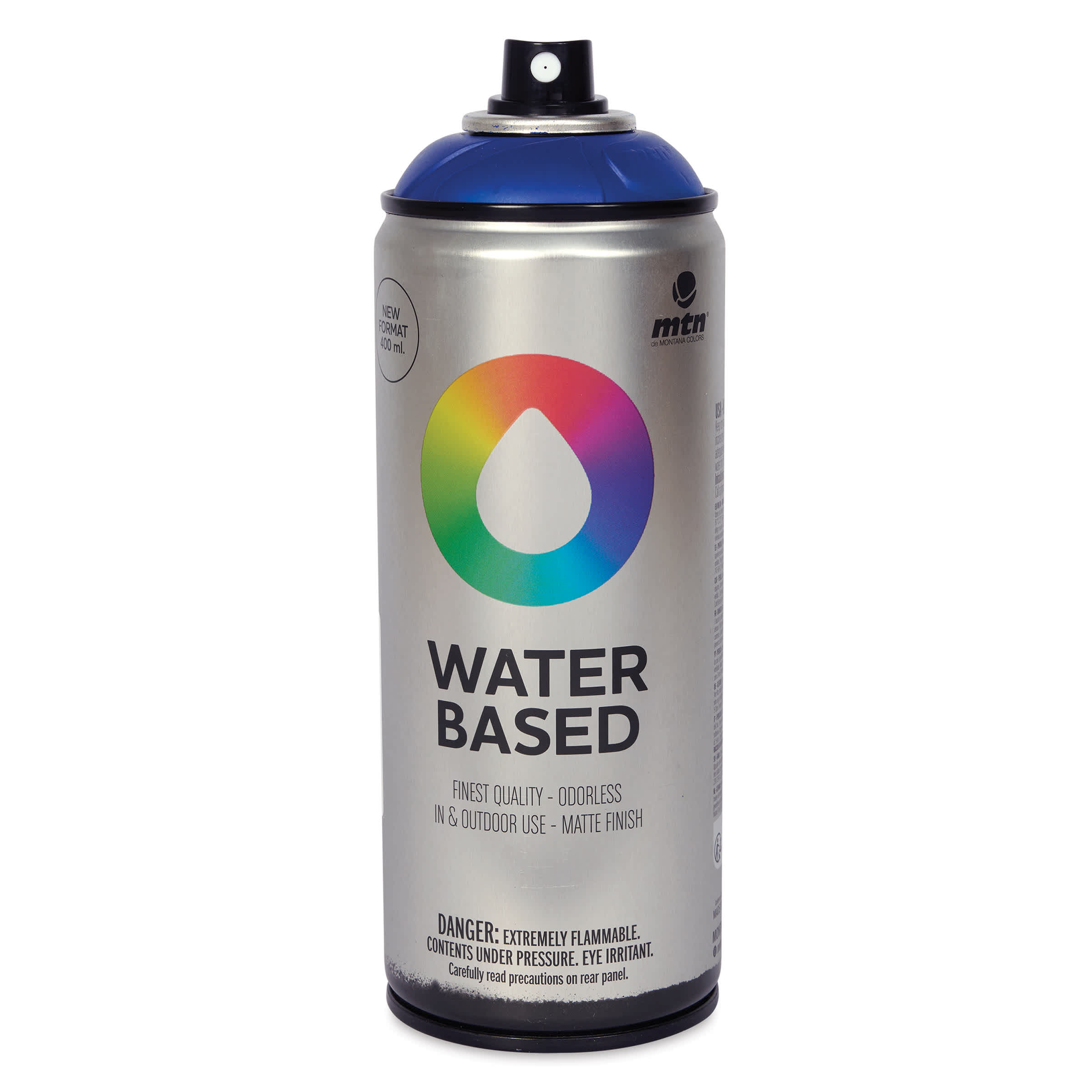 MTN Water Based Spray Paint - Ultramarine Blue, 400 ml Can