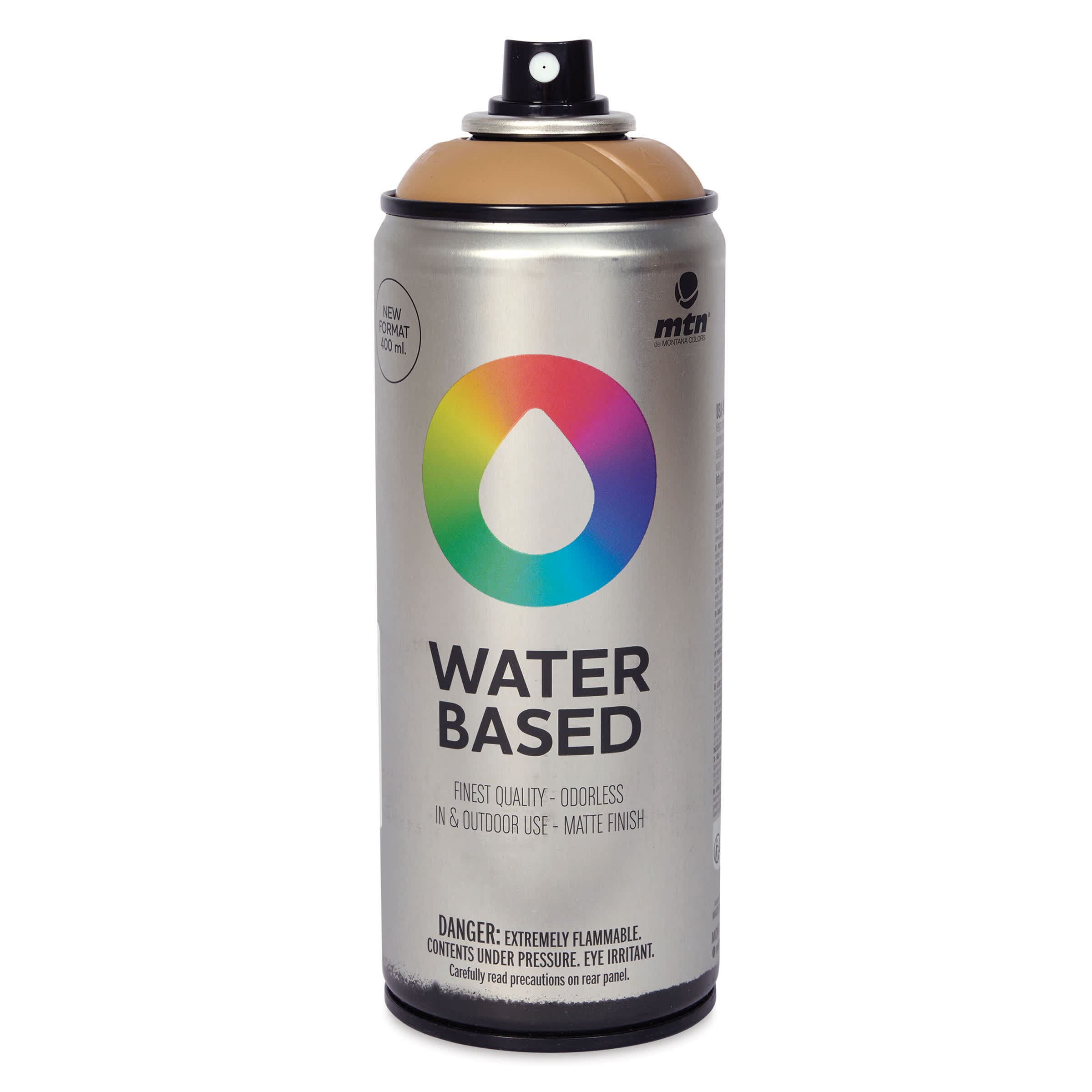MTN Water Based Spray Paint - Kraft Brown, 400 ml Can