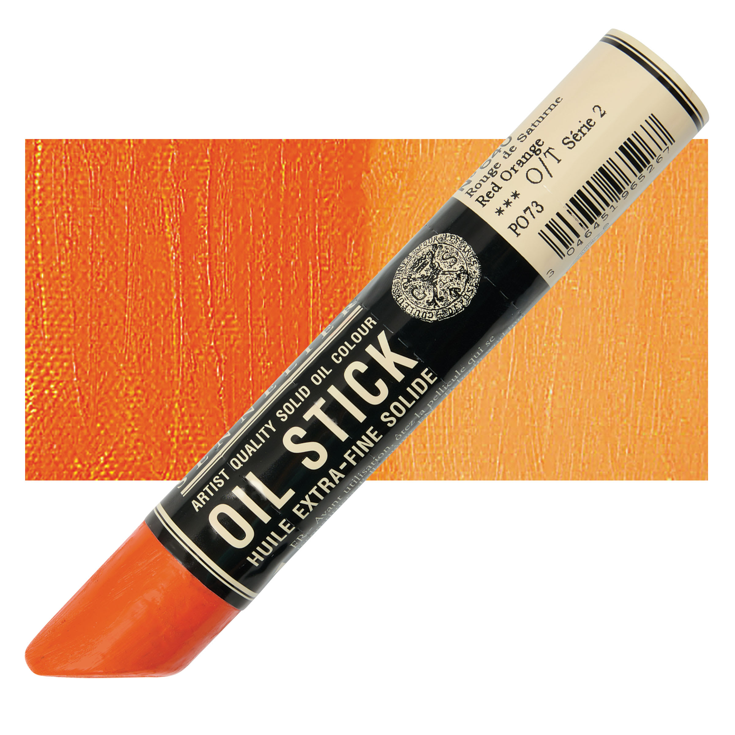 Sennelier Artists' Oil Stick - Red Orange