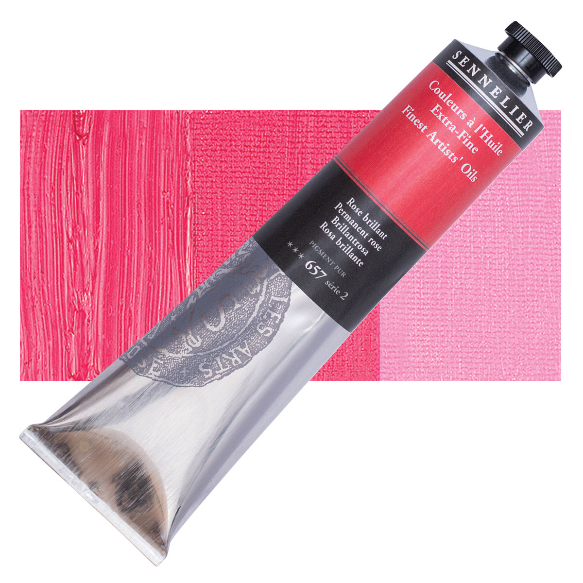 Sennelier Artists' Extra Fine Oil Paint - Permanent Rose, 200 ml tube