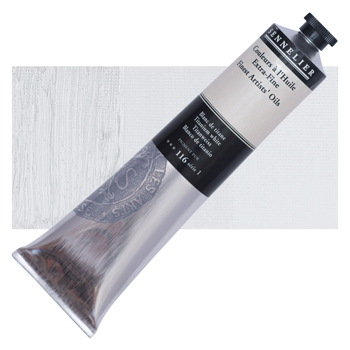 Sennelier Artists' Extra Fine Oil Paint - Titanium White, 200 ml Tube